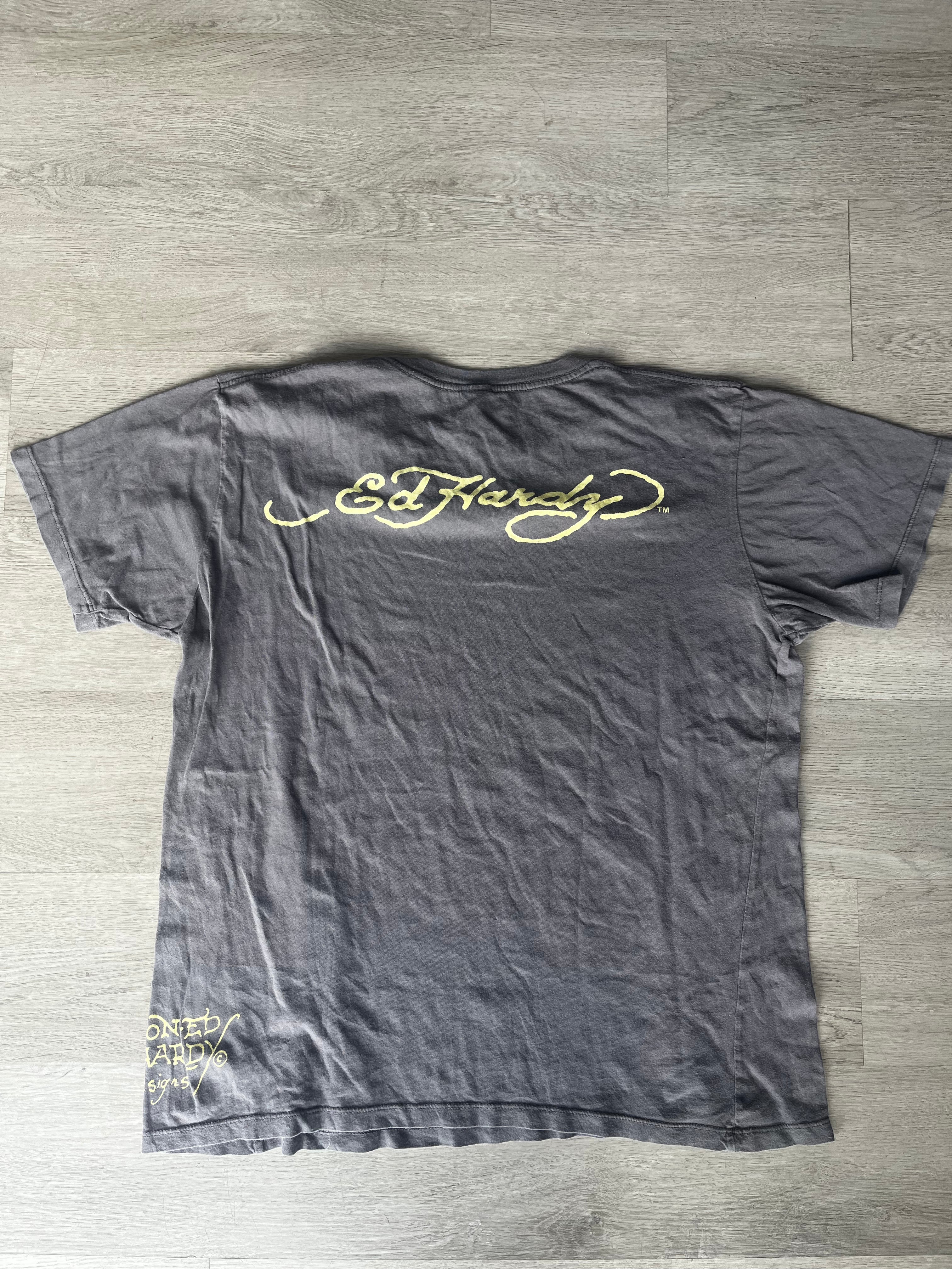Y2K Ed Hardy Path To Glory Tee