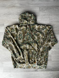 Vintage Mossy Oak 90,s Green leaf Camo Hoodie