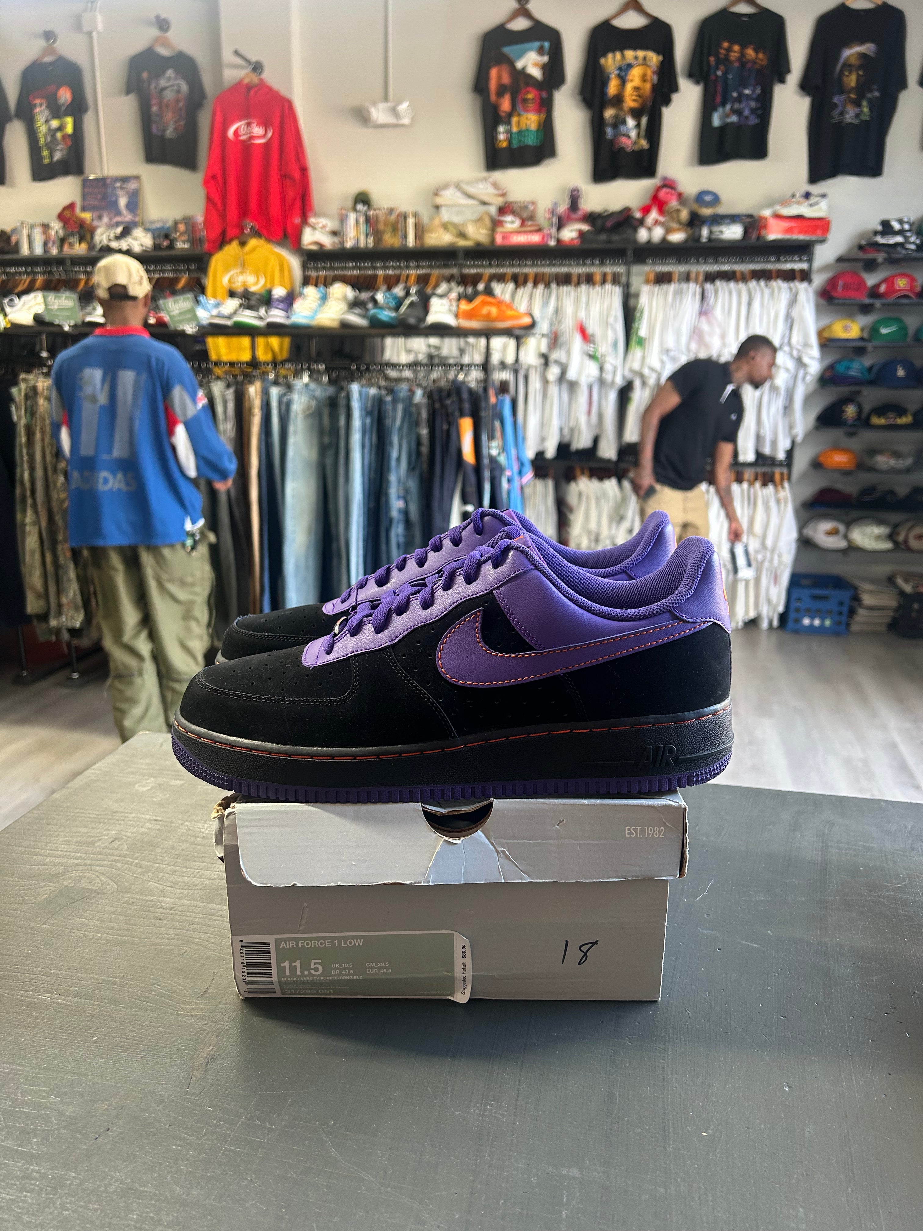 Nike Air Force 1 Charles Barkley Suns Away