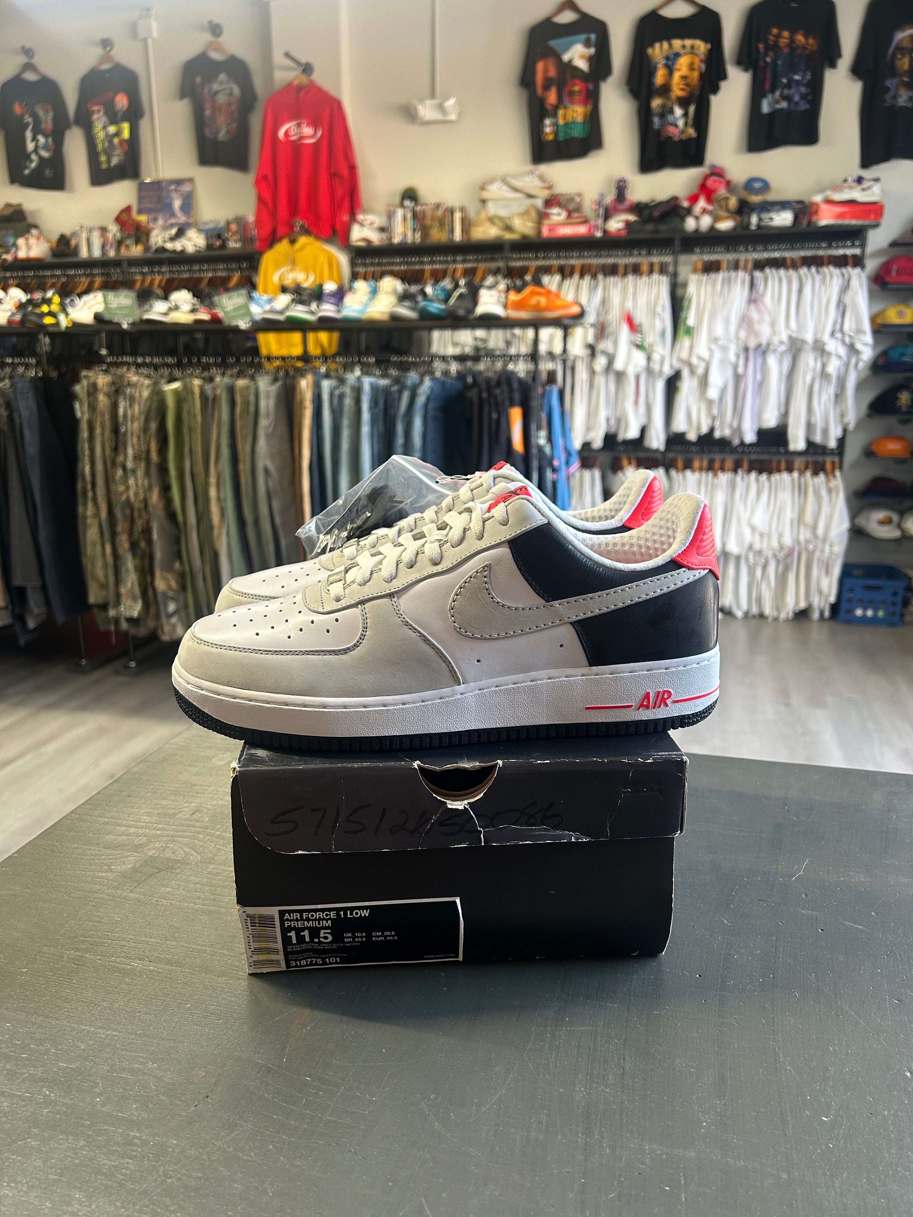 Nike Air Force 1 Low Premium Infrared