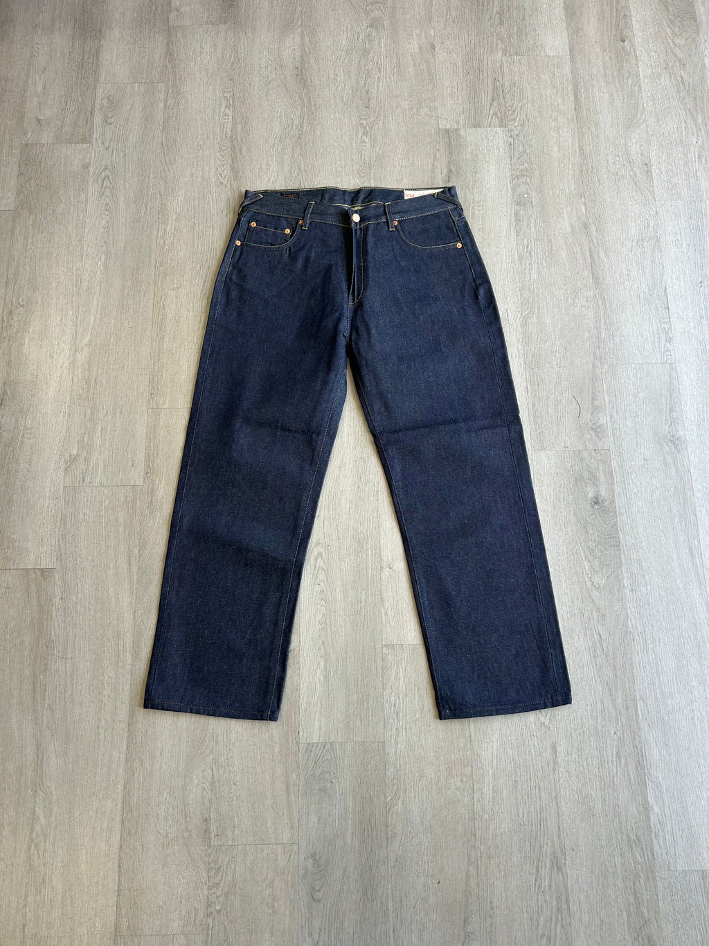 Evisu Embroidered Blue Waves Jeans