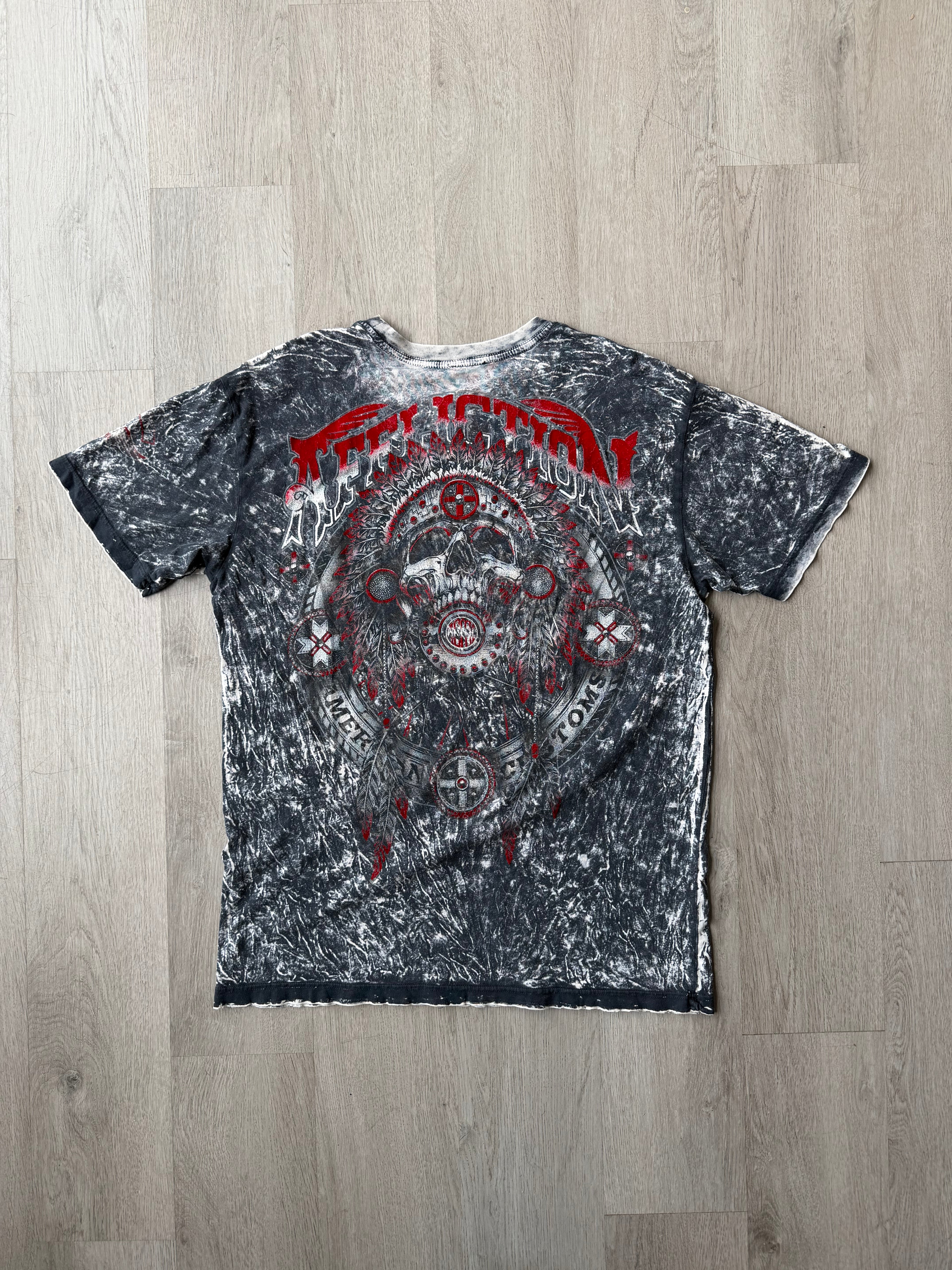 Vintage Affliction Acid Wash Tee