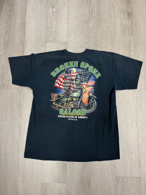 2002 Broken Spoke Saloon United States Of America Tee