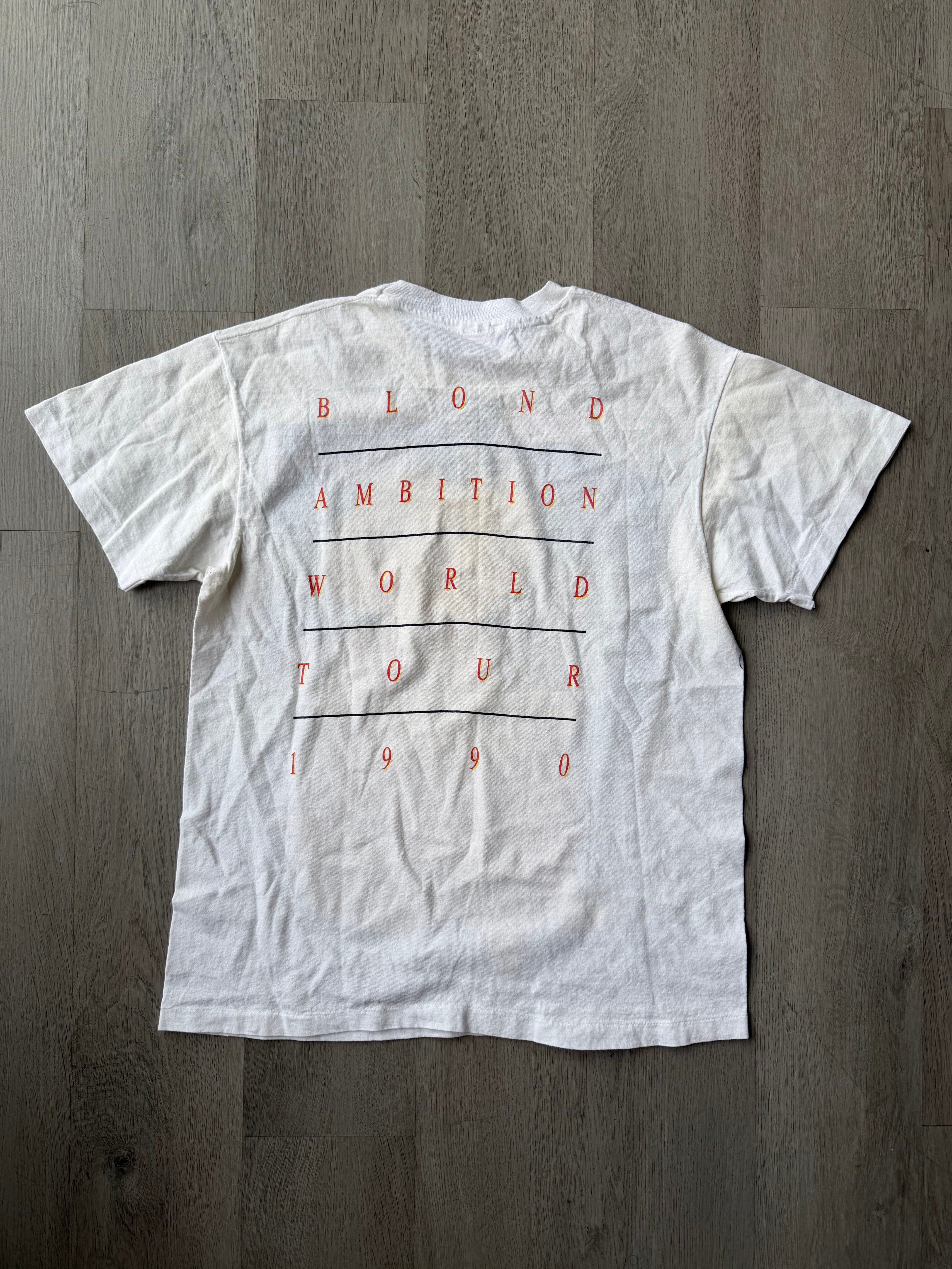 Vintage 1990 Madonna Blond Ambition Tee