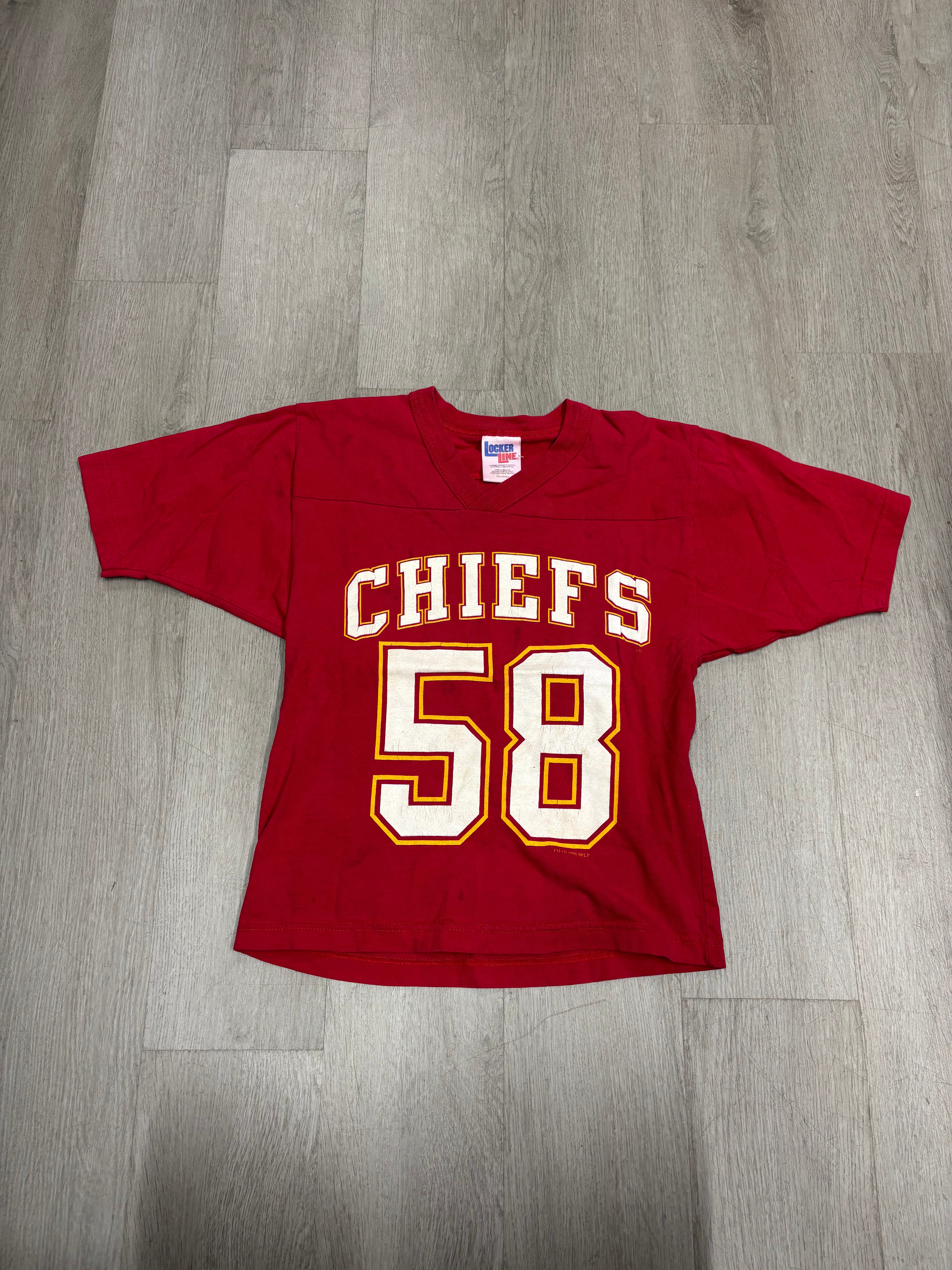 Youth Vintage Kansas City Chiefs Jersey Tee