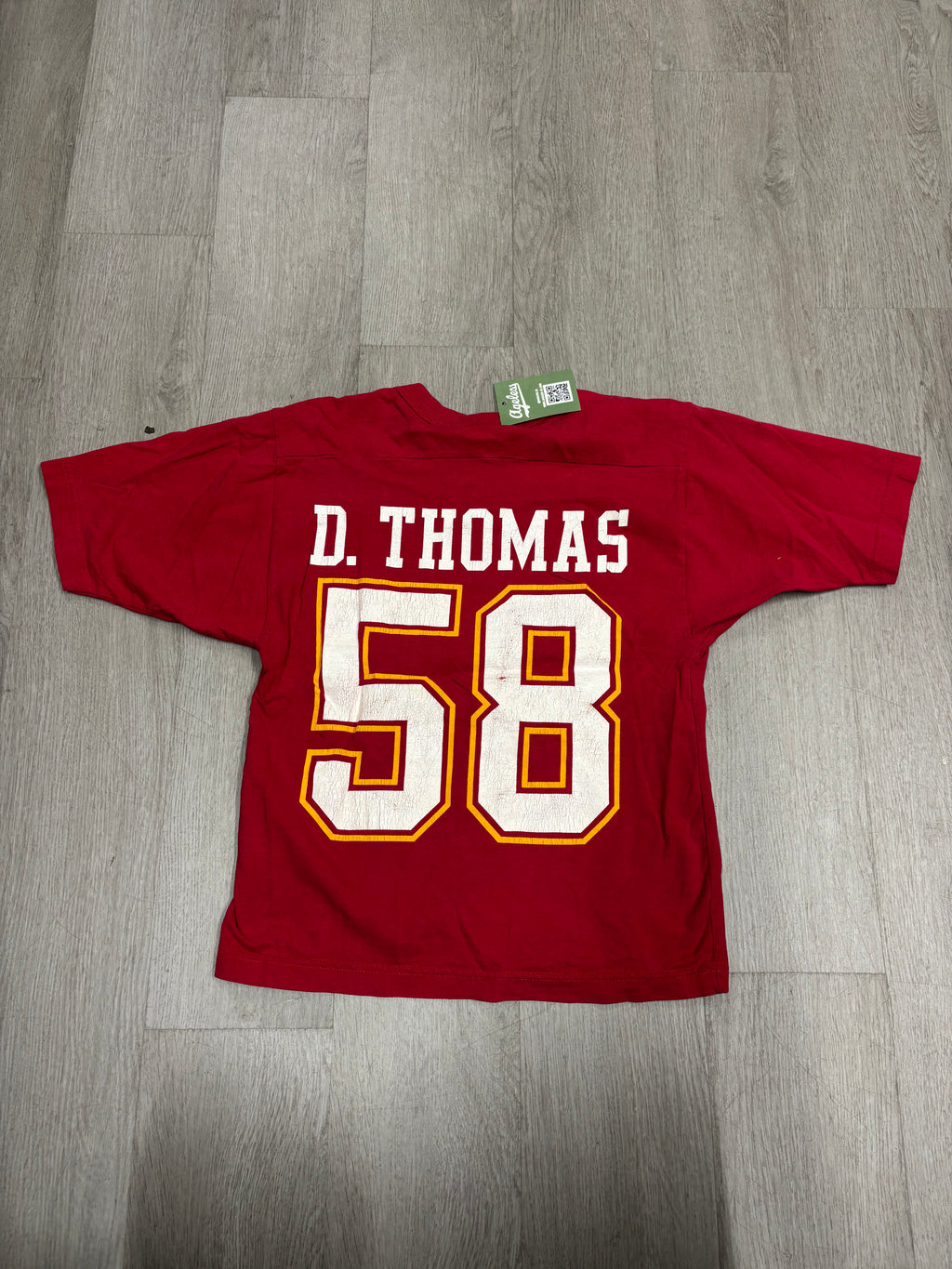 Youth Vintage Kansas City Chiefs Jersey Tee
