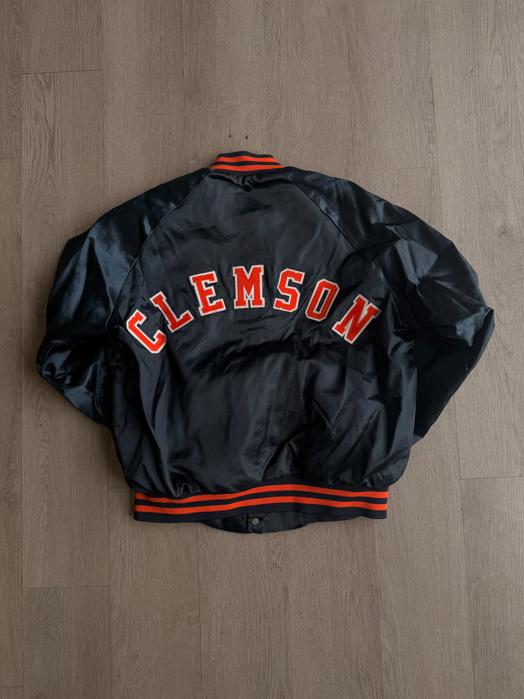 Vintage Clemson Satin Jacket