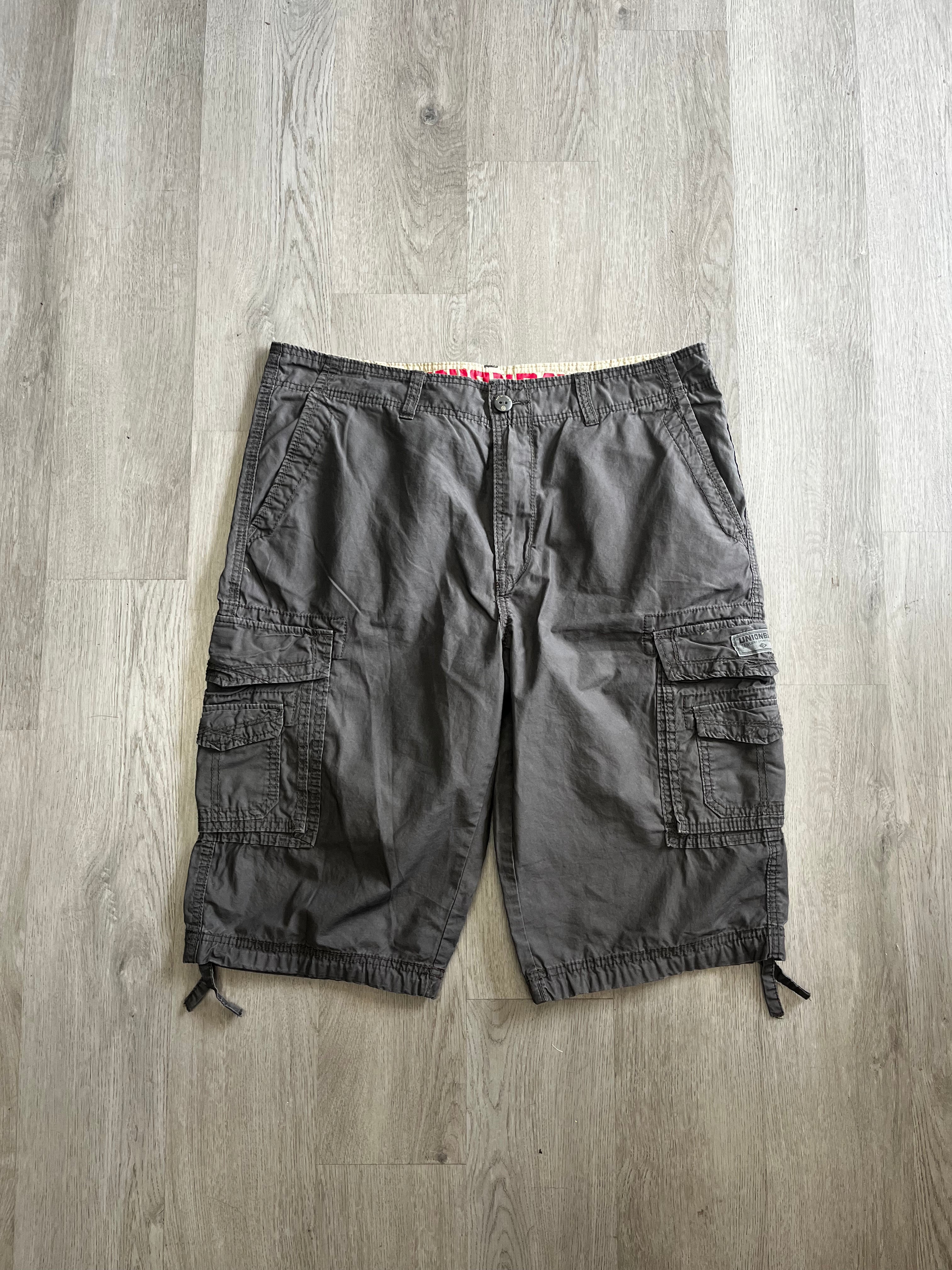 Vintage Union Bay Dark Gray Cargo Shorts