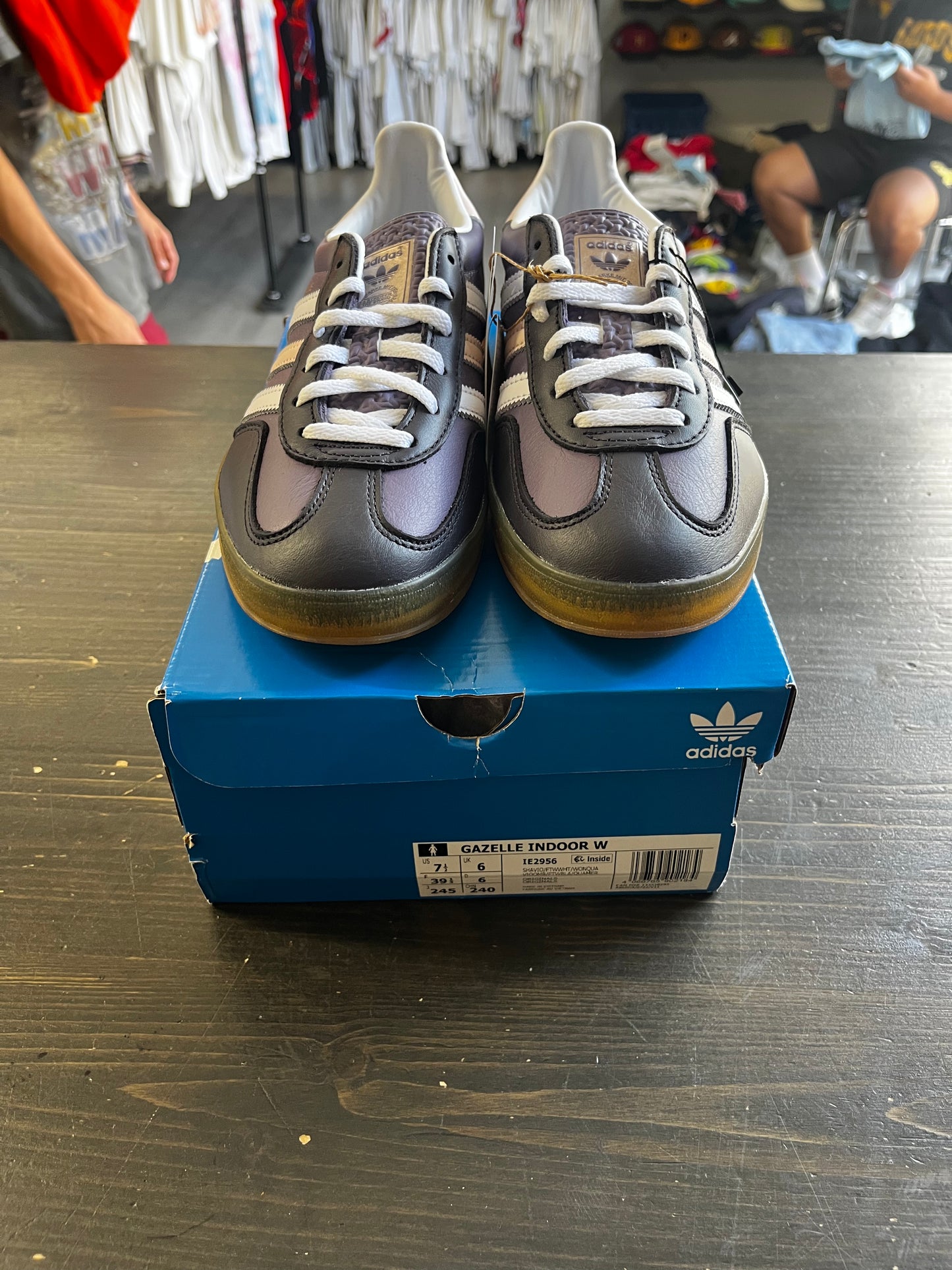 Adidas Gazelle Indoor Shadow Violet Wonder Quartz (Women’s)