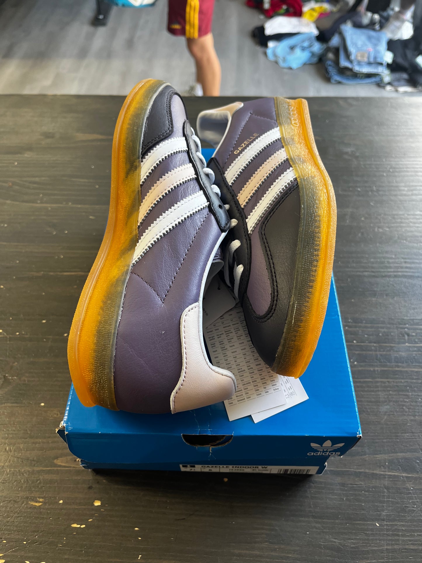 Adidas Gazelle Indoor Shadow Violet Wonder Quartz (Women’s)