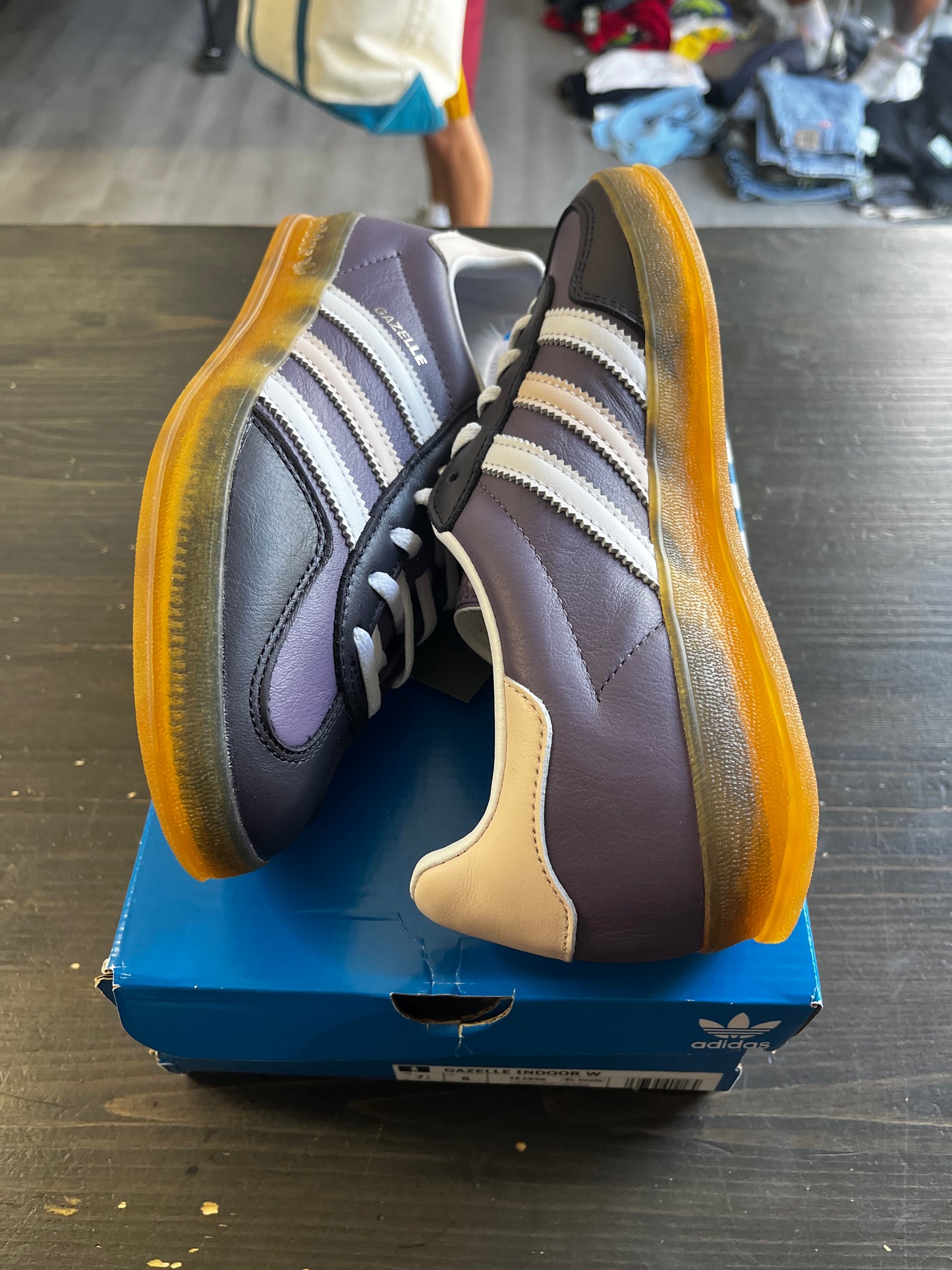 Adidas Gazelle Indoor Shadow Violet Wonder Quartz (Women’s)