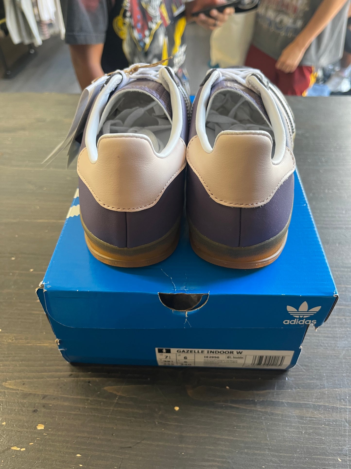 Adidas Gazelle Indoor Shadow Violet Wonder Quartz (Women’s)