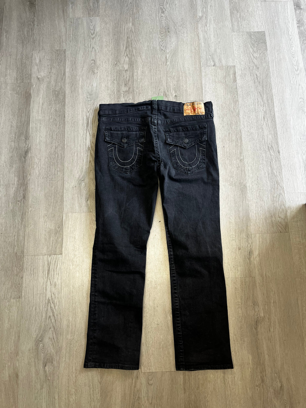 True Religion Men's Black Denim Jeans
