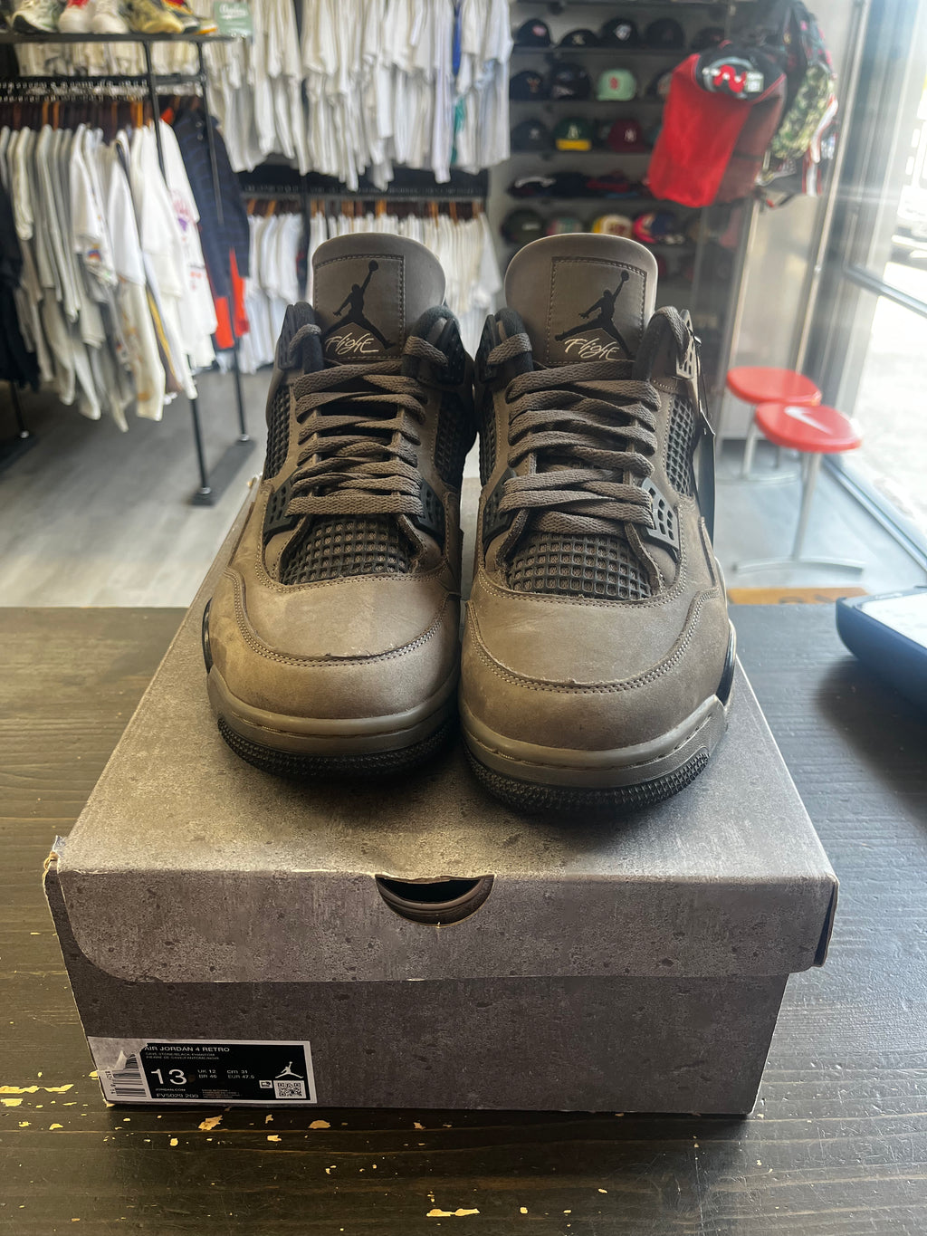Pre-Owned Jordan 4 Retro Cave Stone