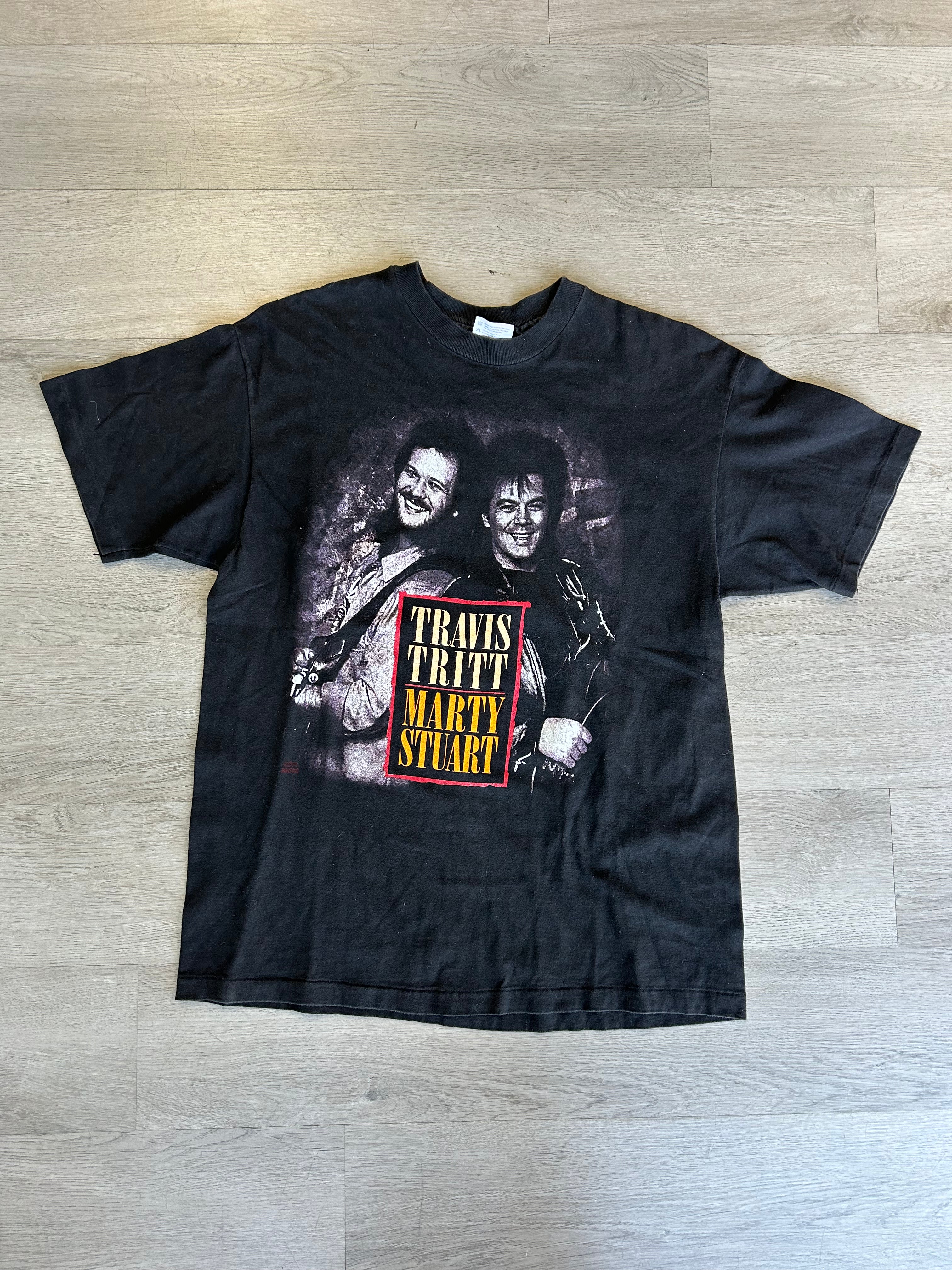 Travis Tritt & Marty Stuart No Hats Tour Tee