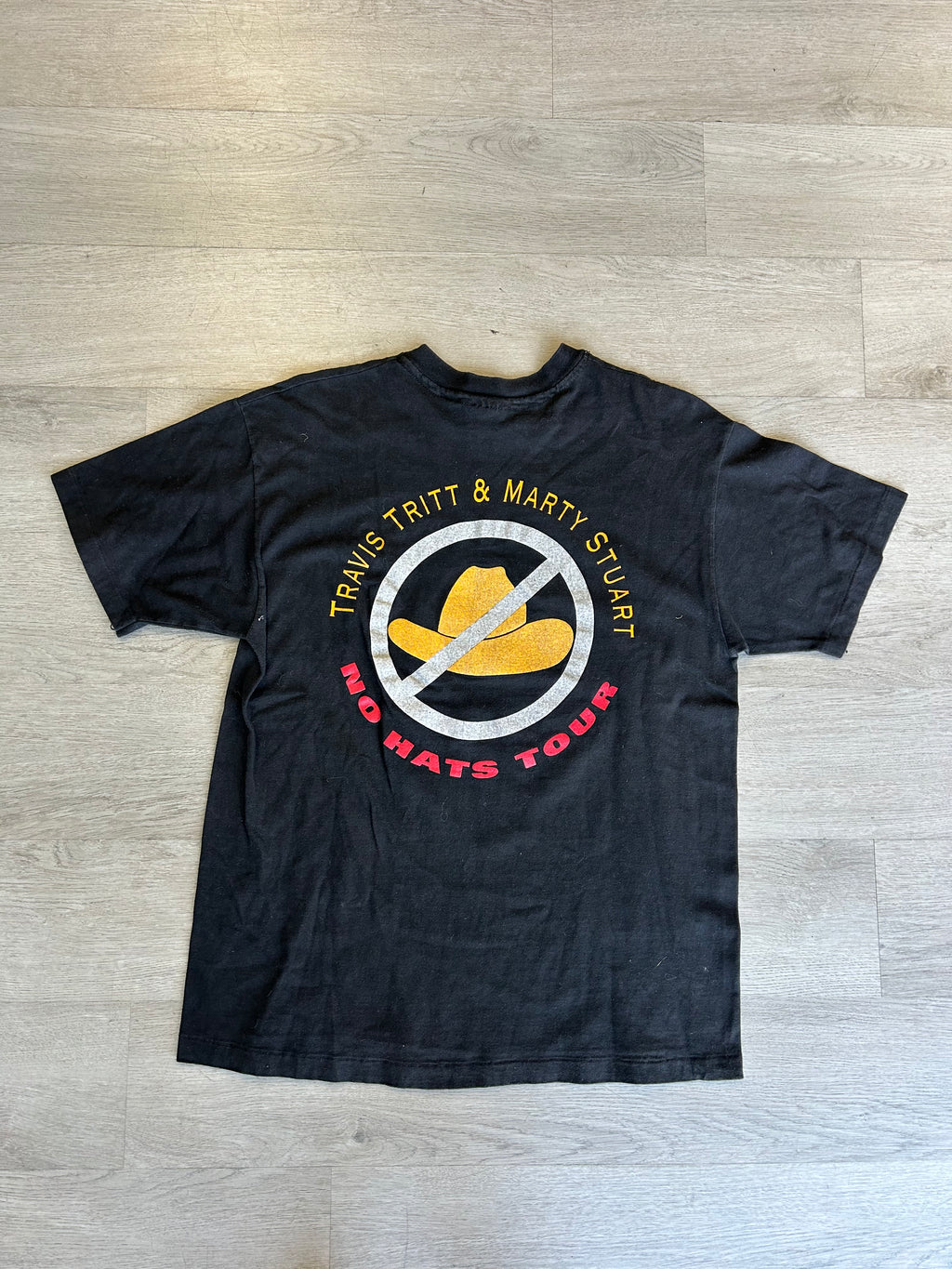 Travis Tritt & Marty Stuart No Hats Tour Tee
