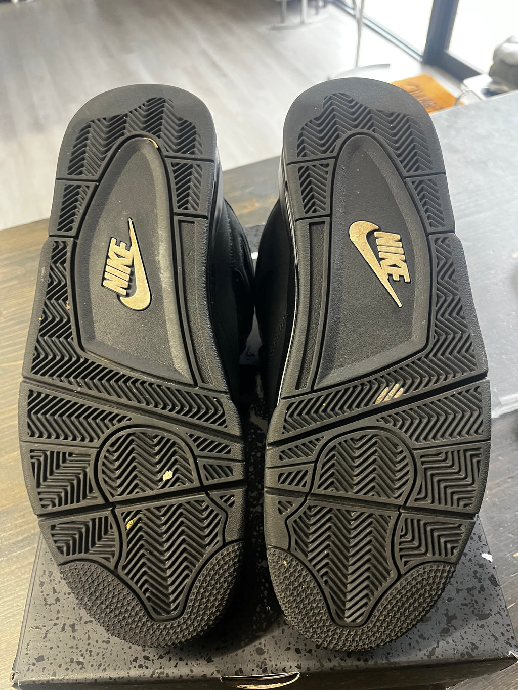 Pre-Owned Nike Air Jordan 4 Retro Black Cat