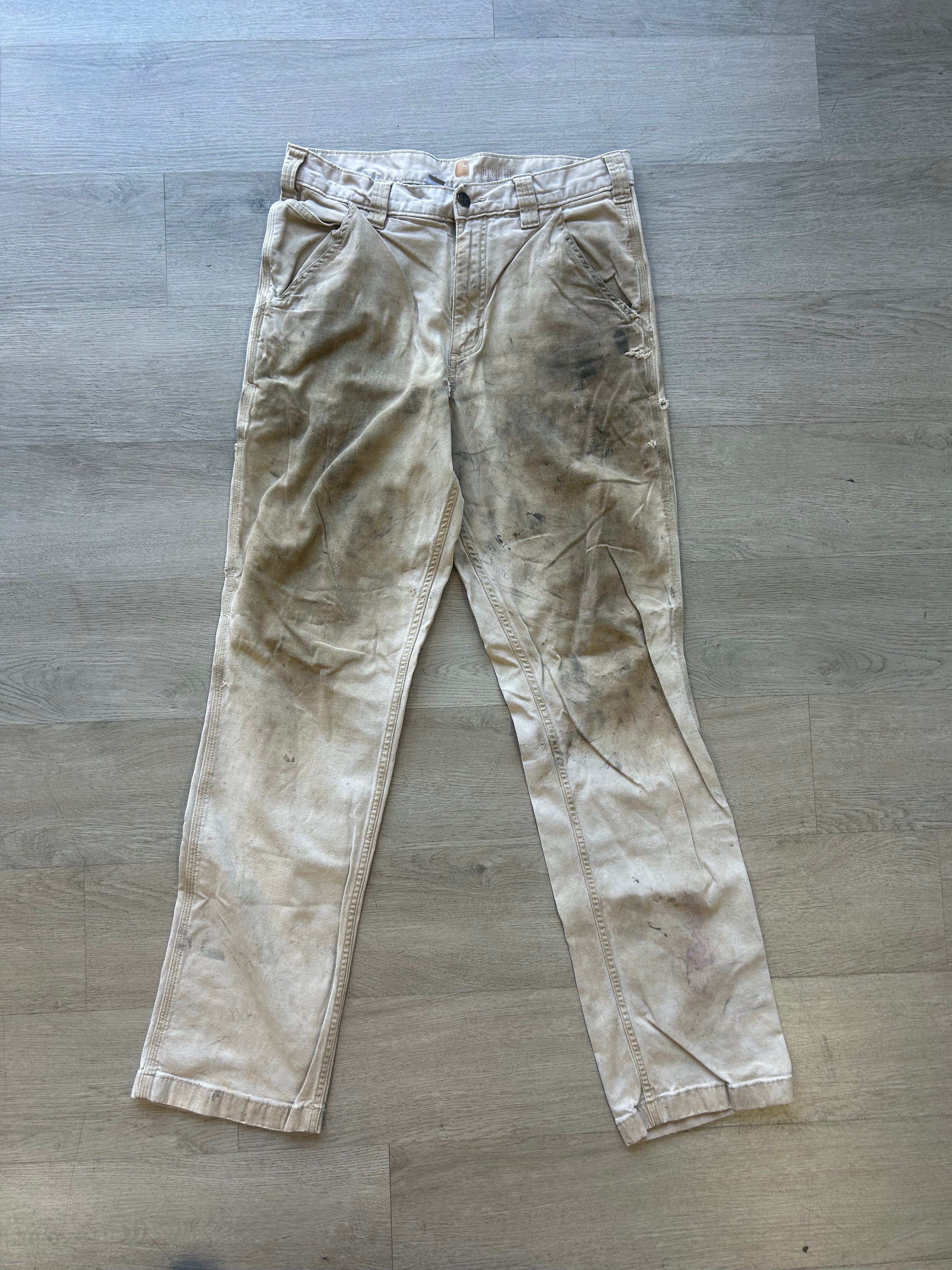 Vintage Distressed Carhartt Relaxed Fit Pants