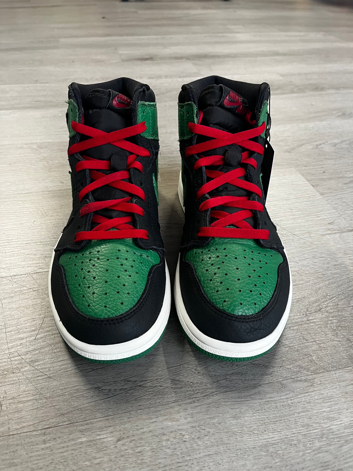 Pre-Owned Jordan 1 Retro High Pine Green Black