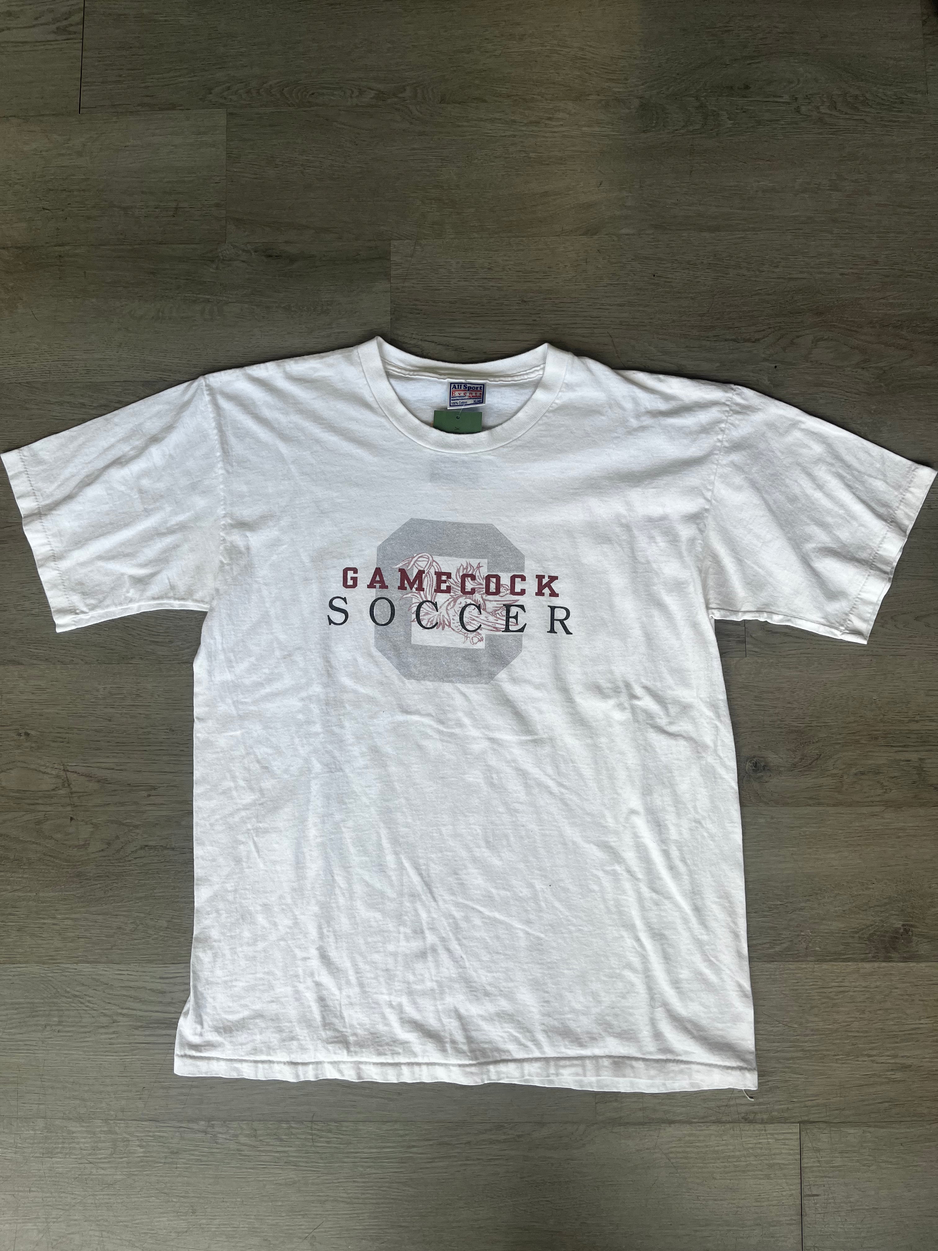 Vintage University of South Carolina Gamecocks Soccer Tee