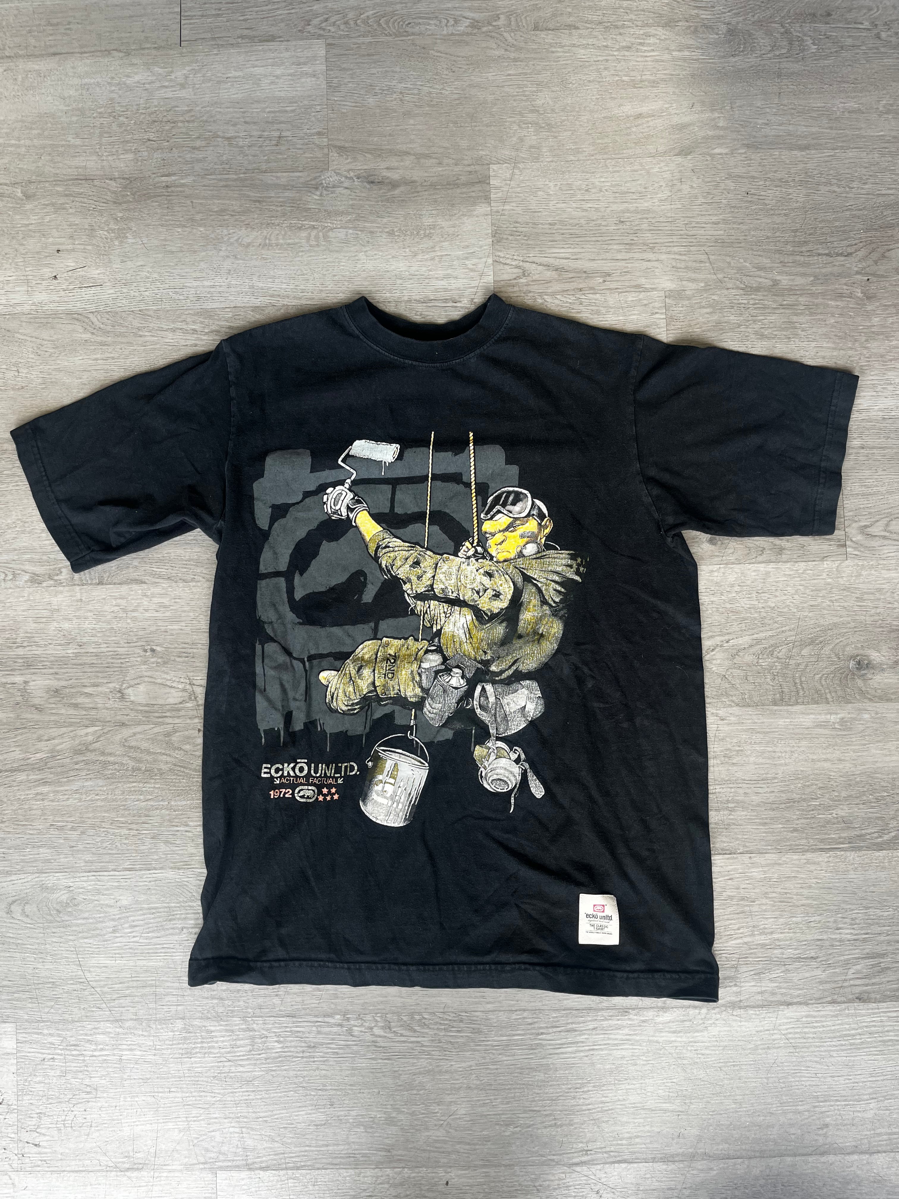 Y2K Ecko Unltd. graffiti artist graphic Tee