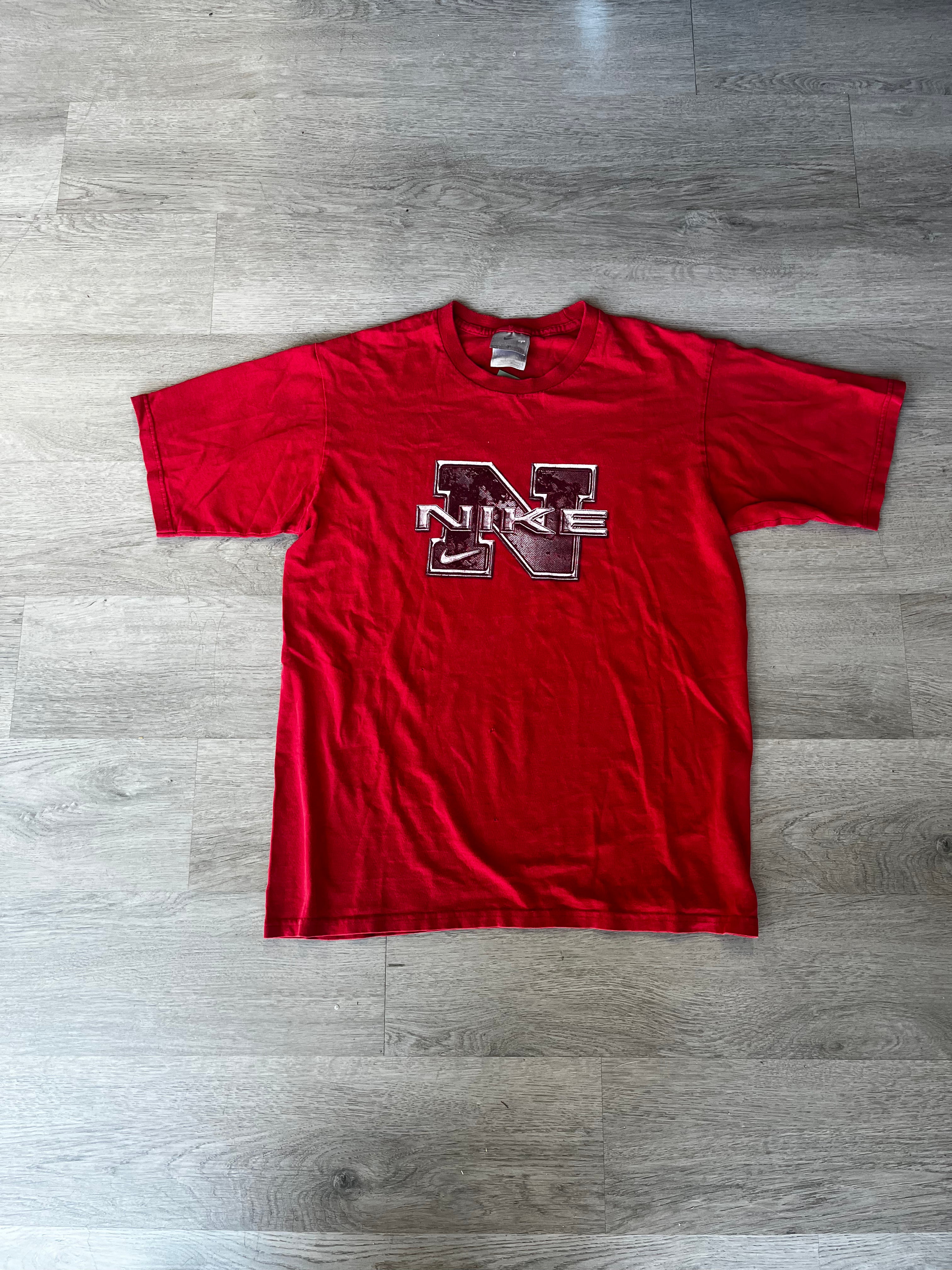 Red Nike “N” Tee
