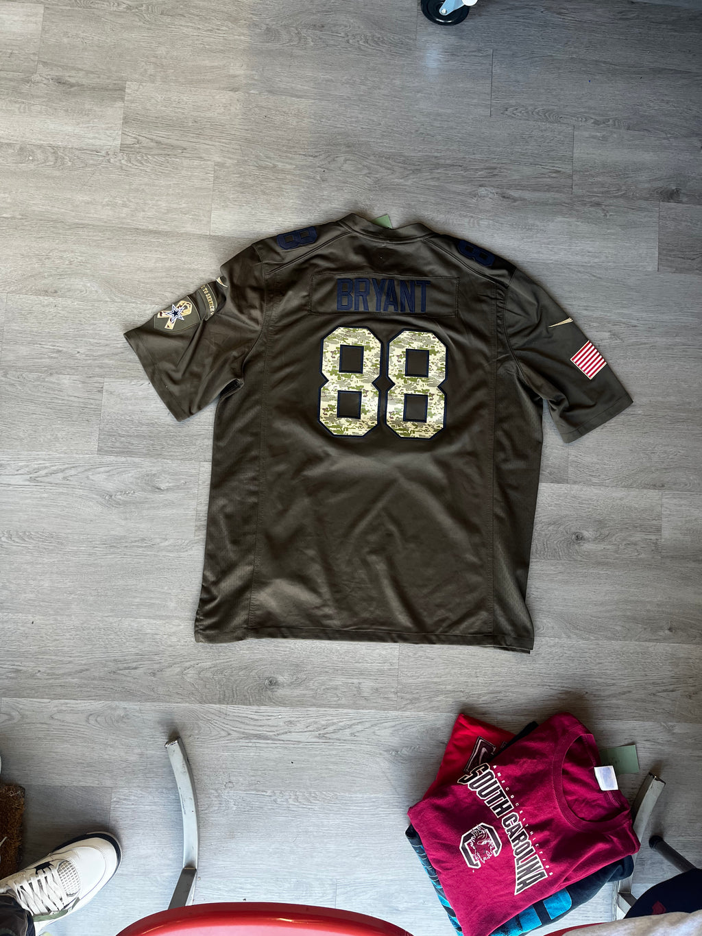 Nike Dallas Cowboys Dez Bryant #88 Salute to Service Jersey