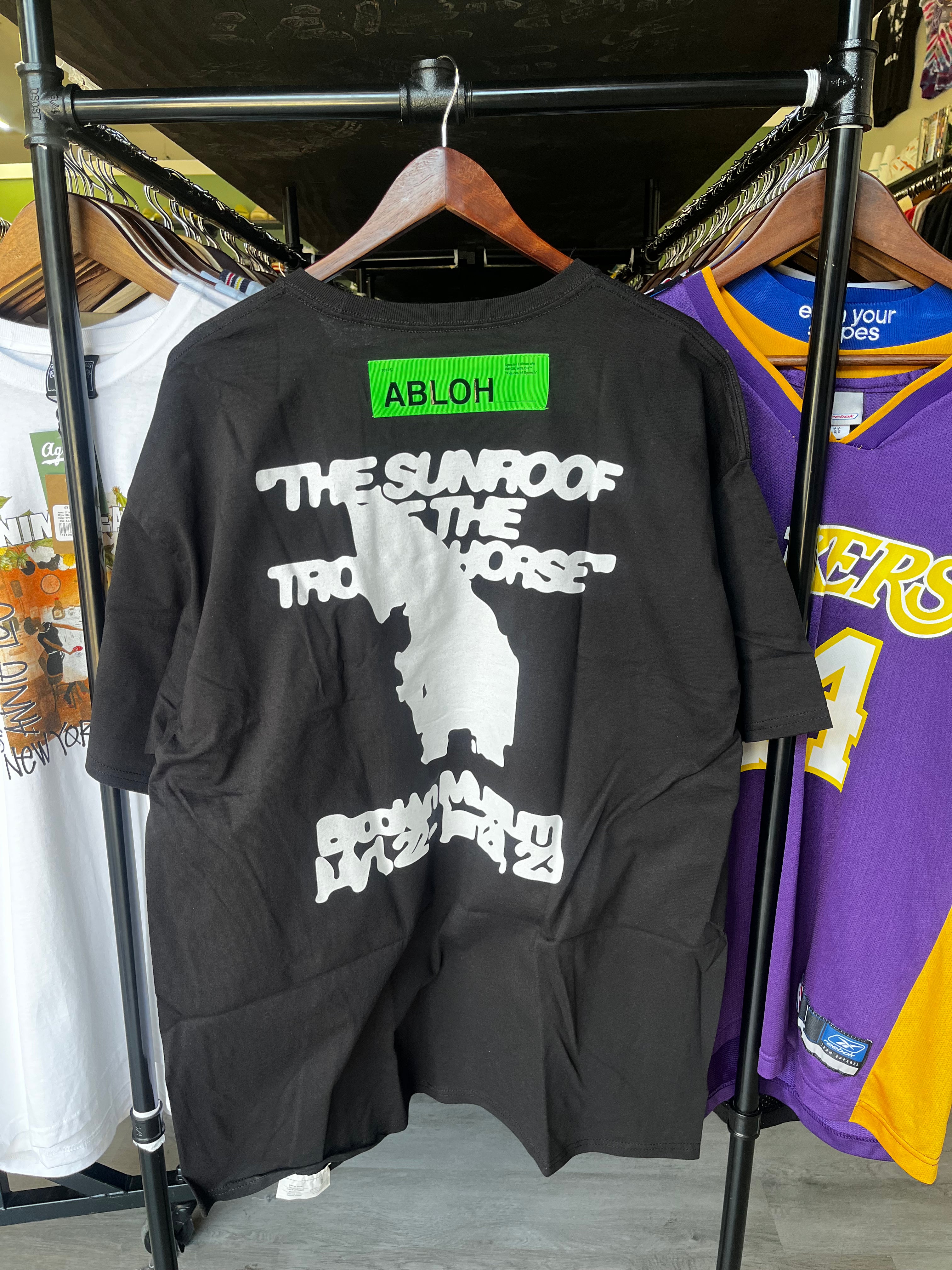 Virgil Abloh Brooklyn Museum FOS Trojan Horse T-shirt