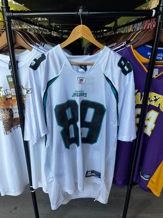 Vintage NFL Jacksonville Jaguars Marcedes Lewis Jersey