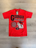 Vintage University Of Georgia Bulldogs Tee