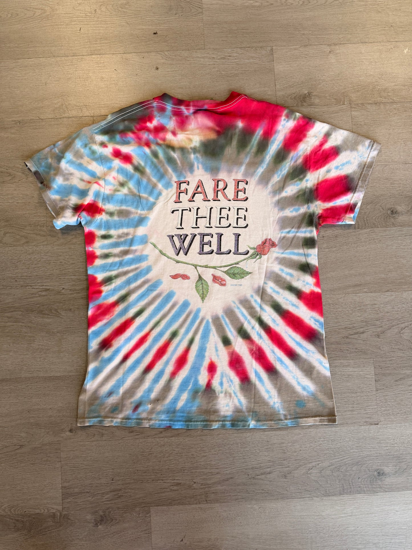 Vintage 1995 Grateful Dead “Fare Thee Well” Tee