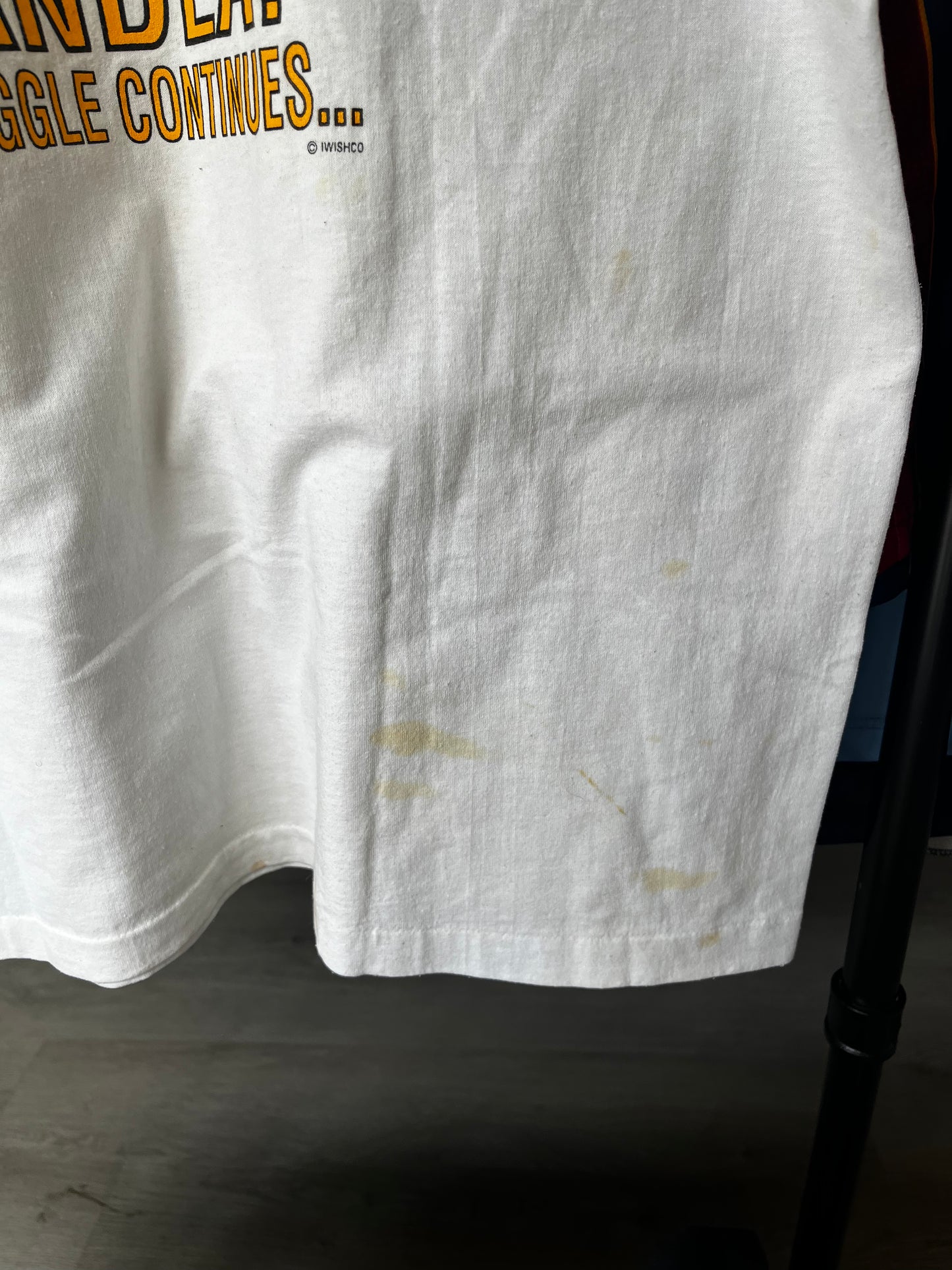 Vintage 1990 Nelson Mandela Lift Every Voice And Sing! Tee