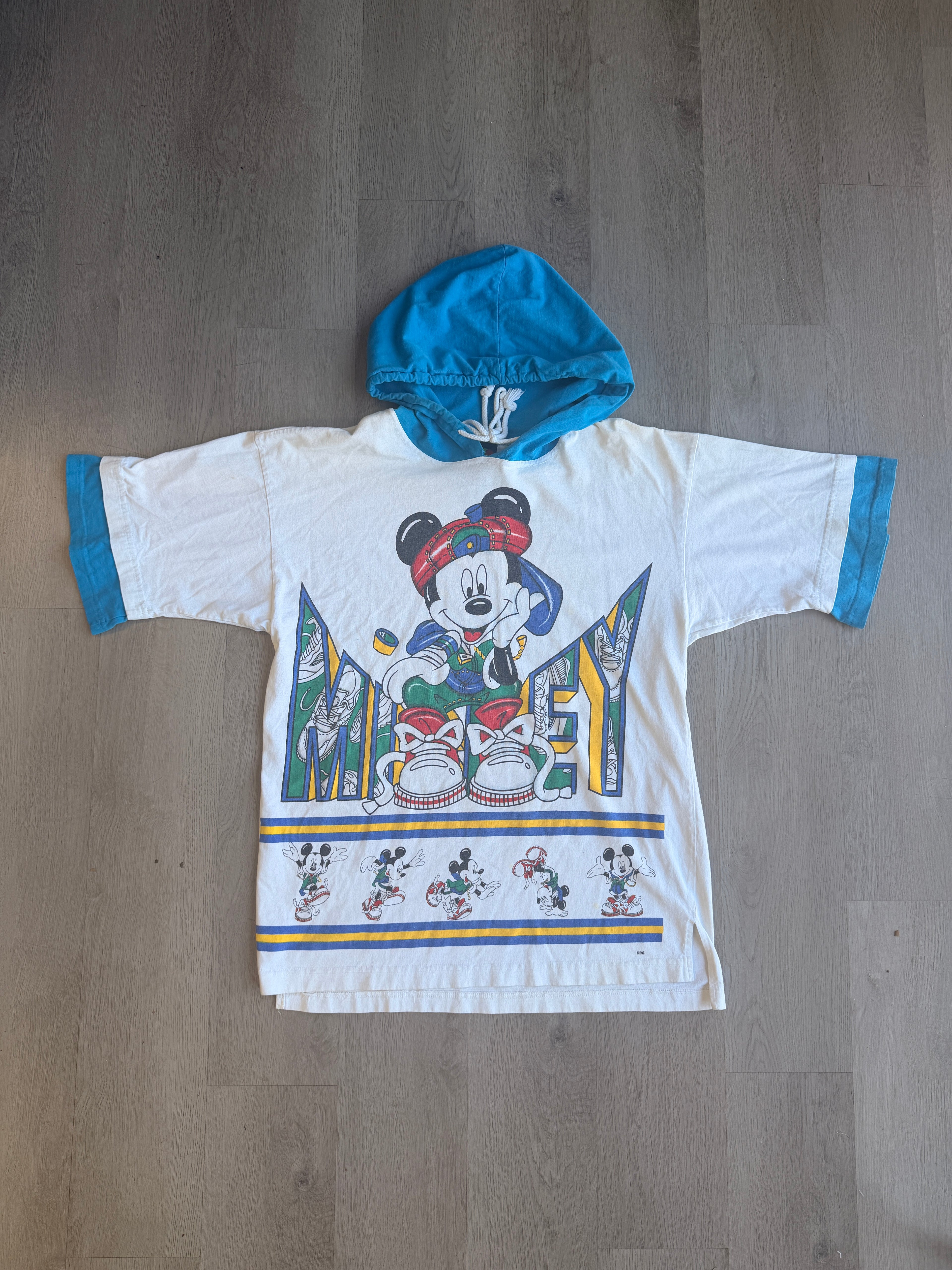 Vintage Hip Hop Mickey Mouse T-Shirt Hoodie