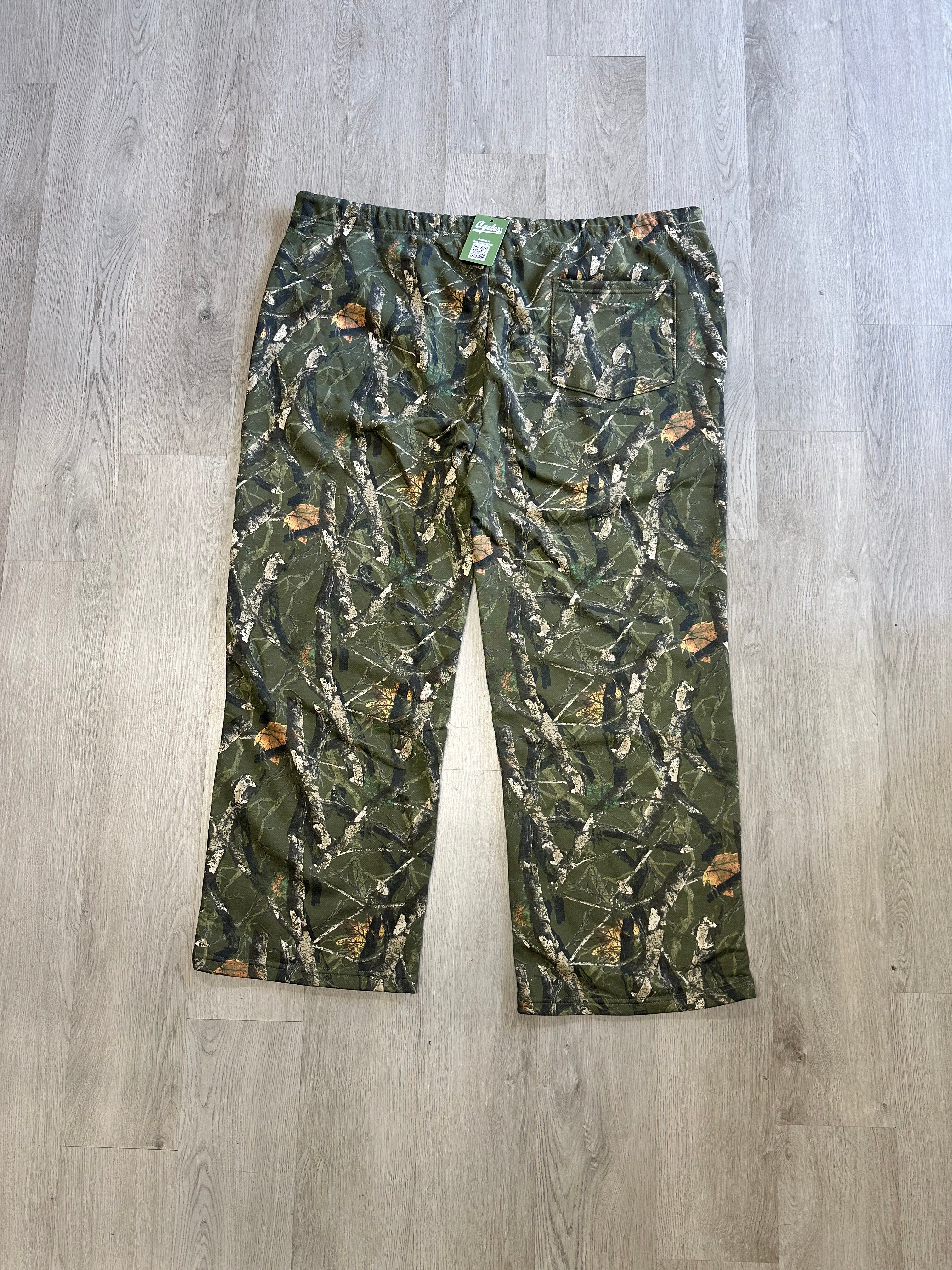Fleece Dark Tree Camo Sweatpants