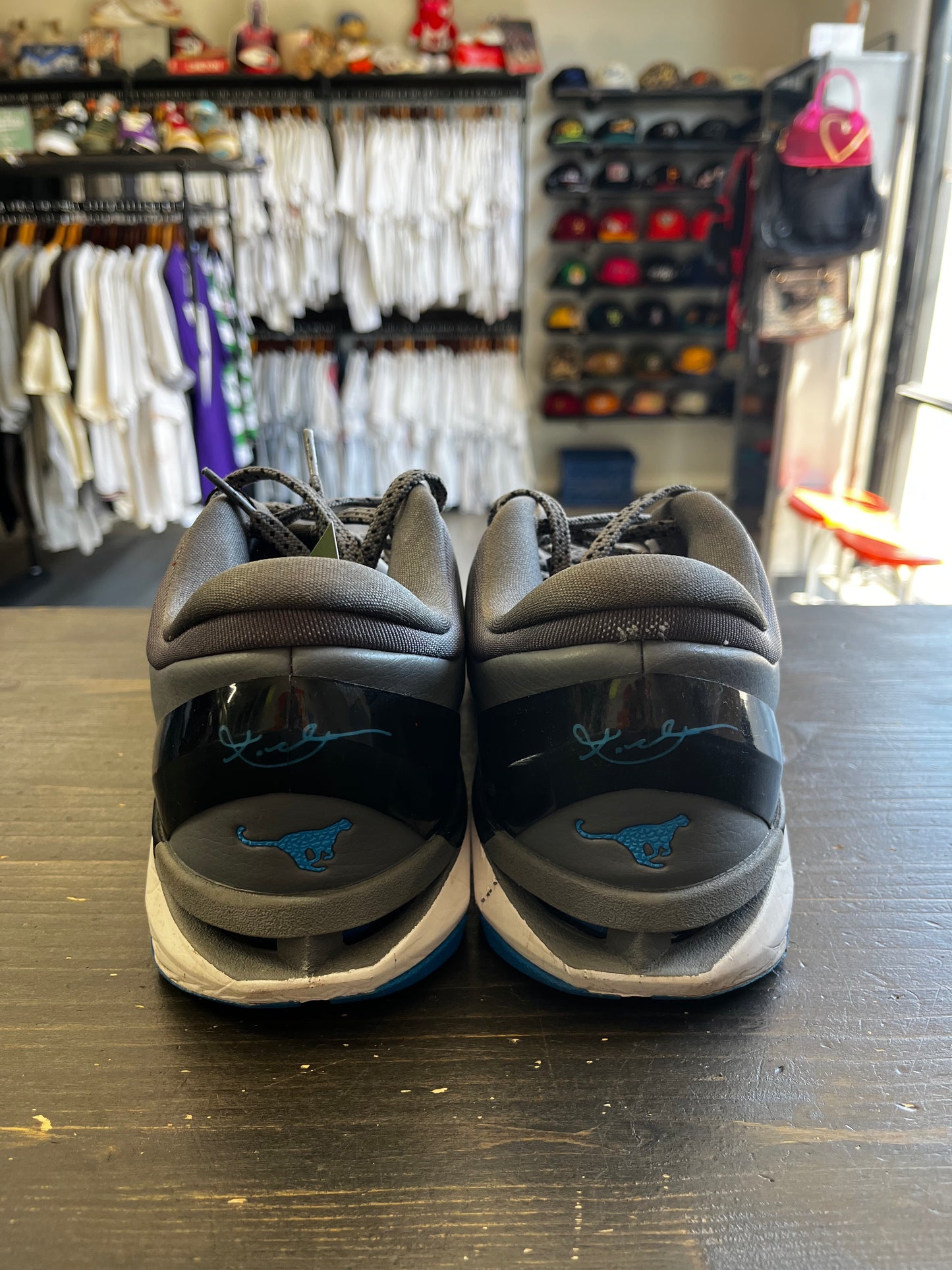 Pre-Owned Nike Kobe 7 Grey Cheetah