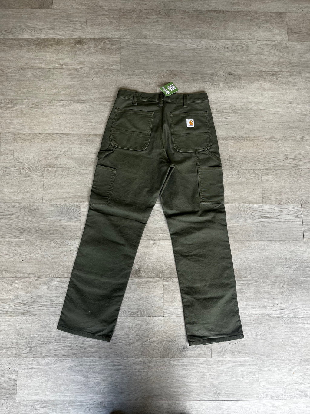 Carhartt Olive Double Knee Pant