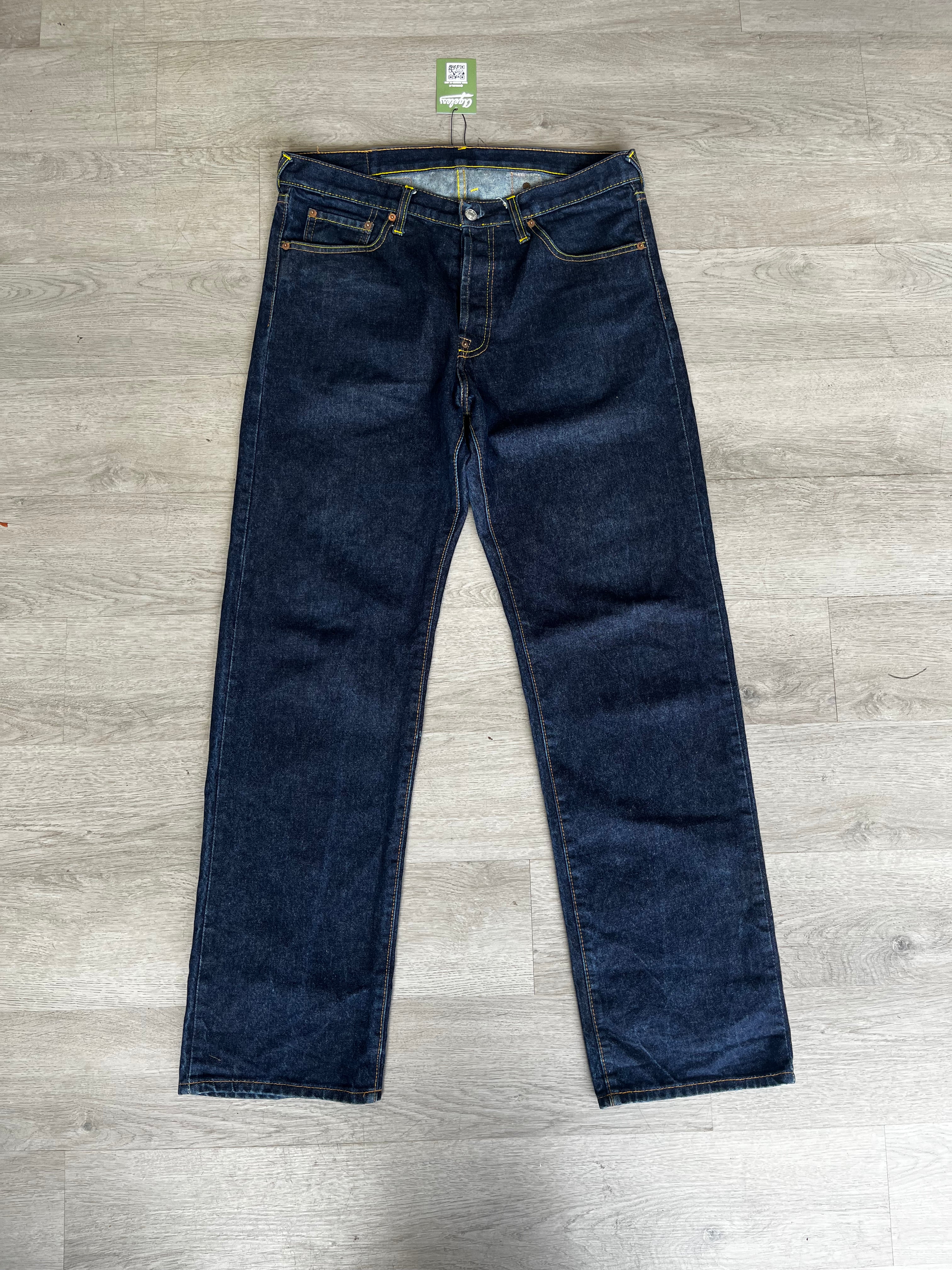 Evisu Light Blue Daicock Print Jeans