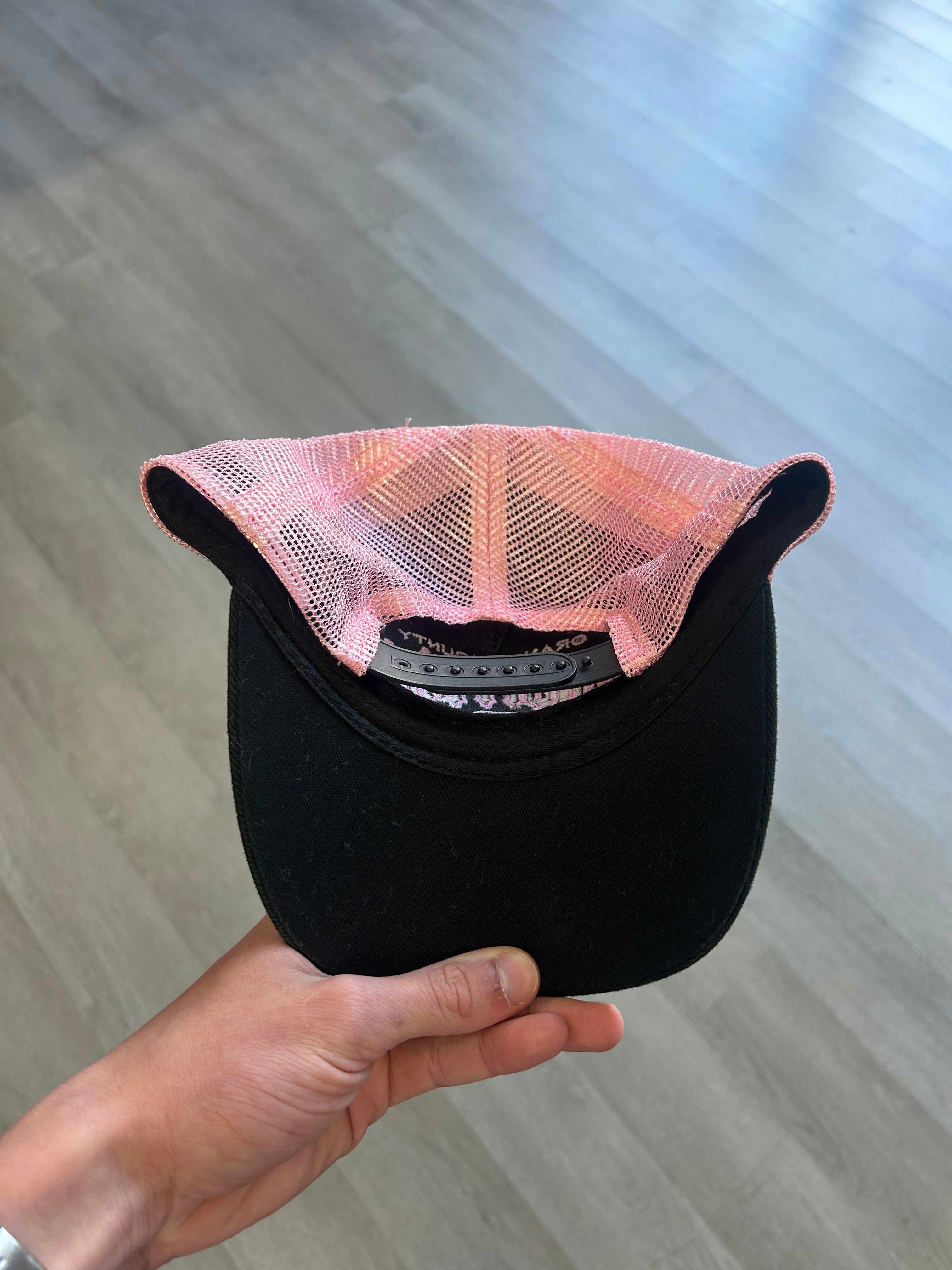 Pink and Black Orange County Choppers SnapBack