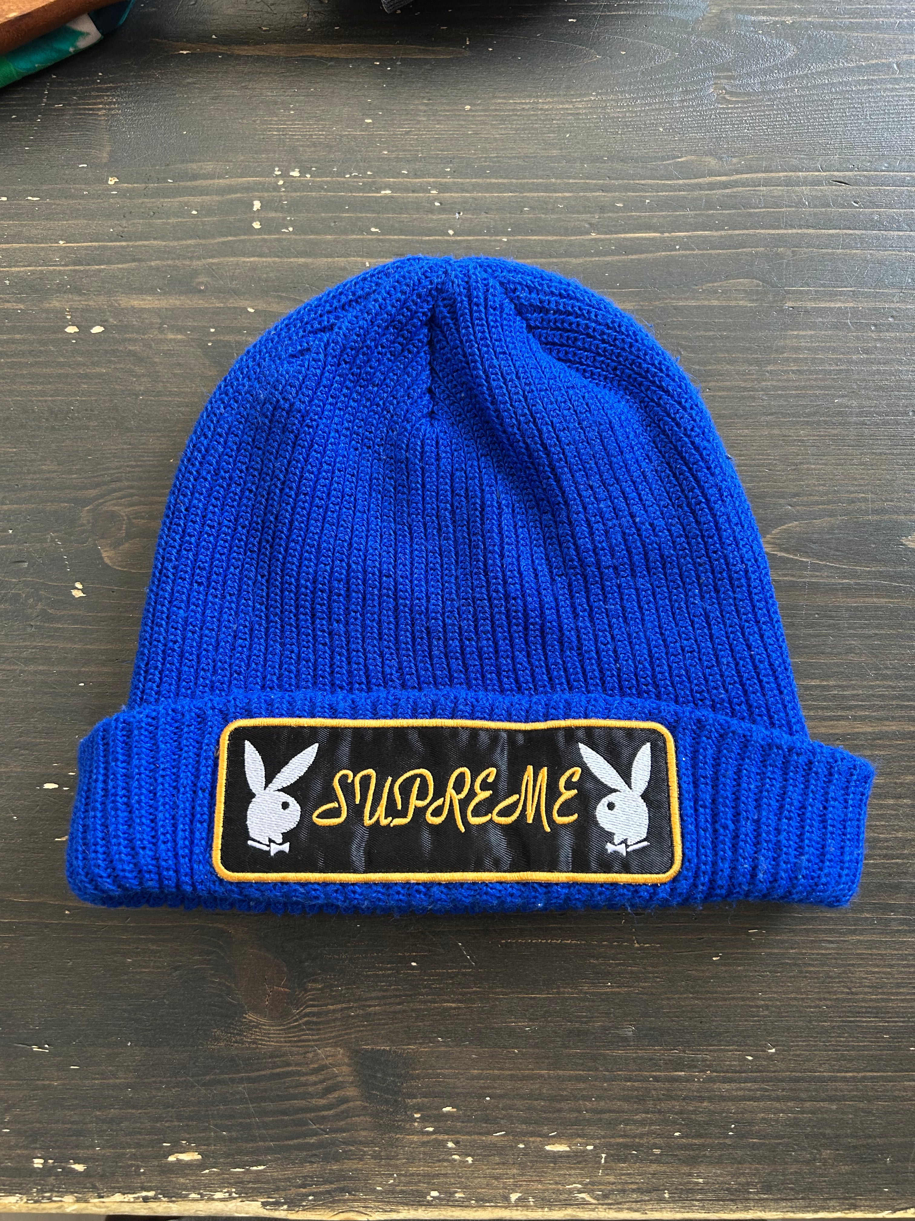 Supreme Playboy Beanie Royal
