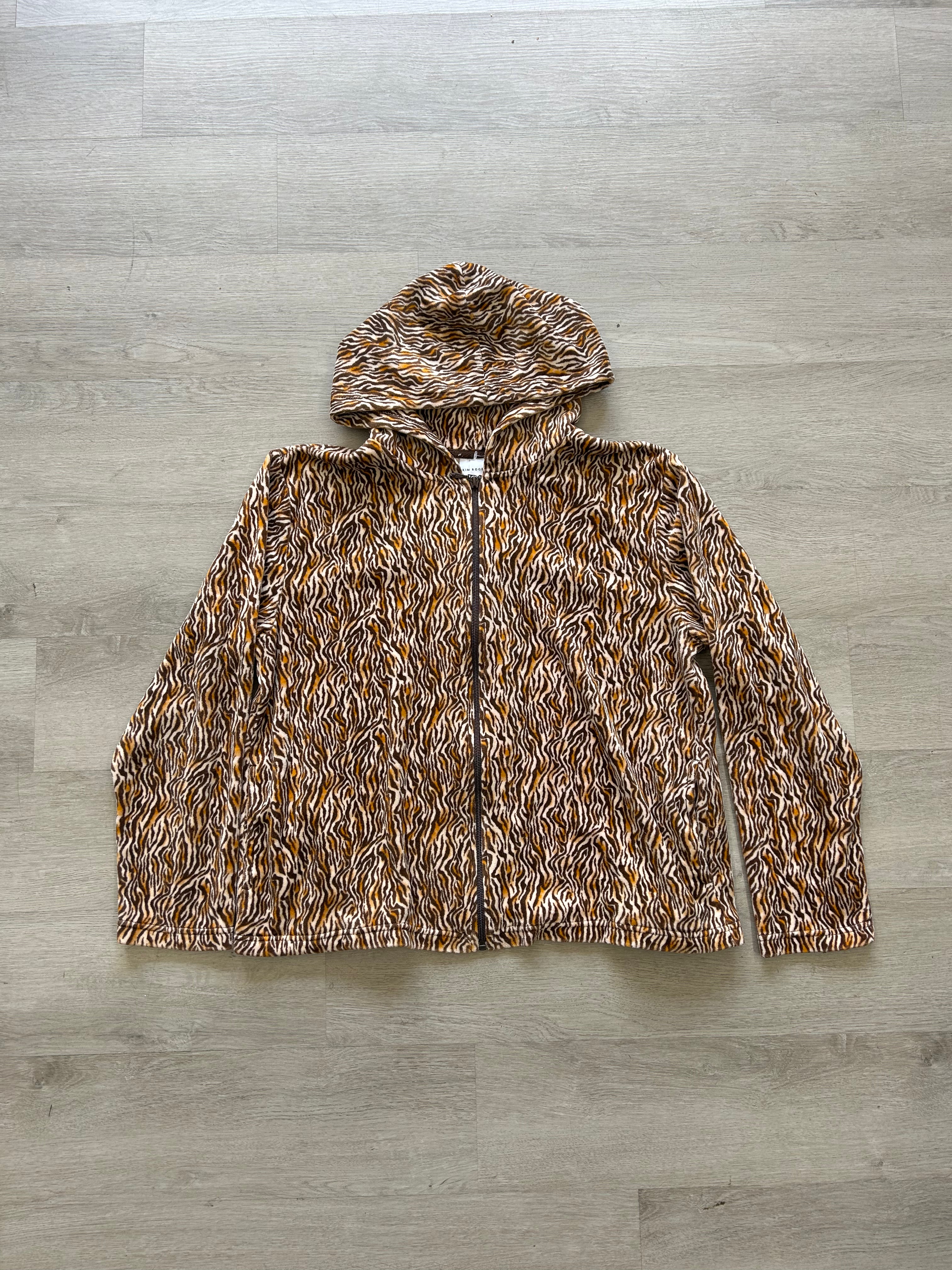 Kim Rodgers Animal Print Hoodie