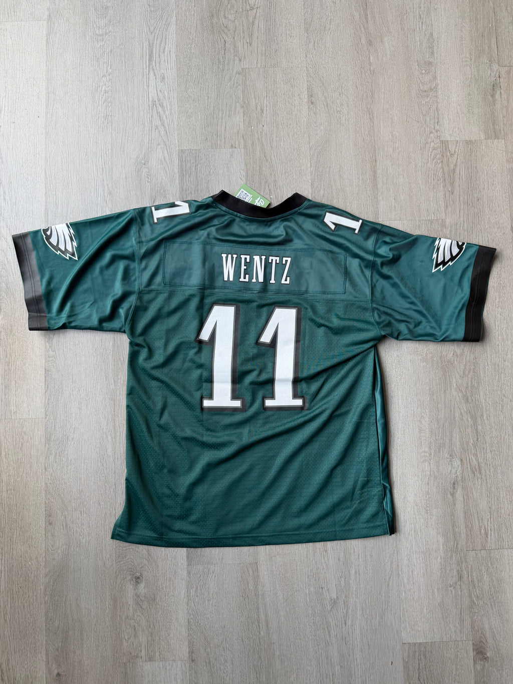 Vintage Philadelphia Eagles Wentz Football Jersey