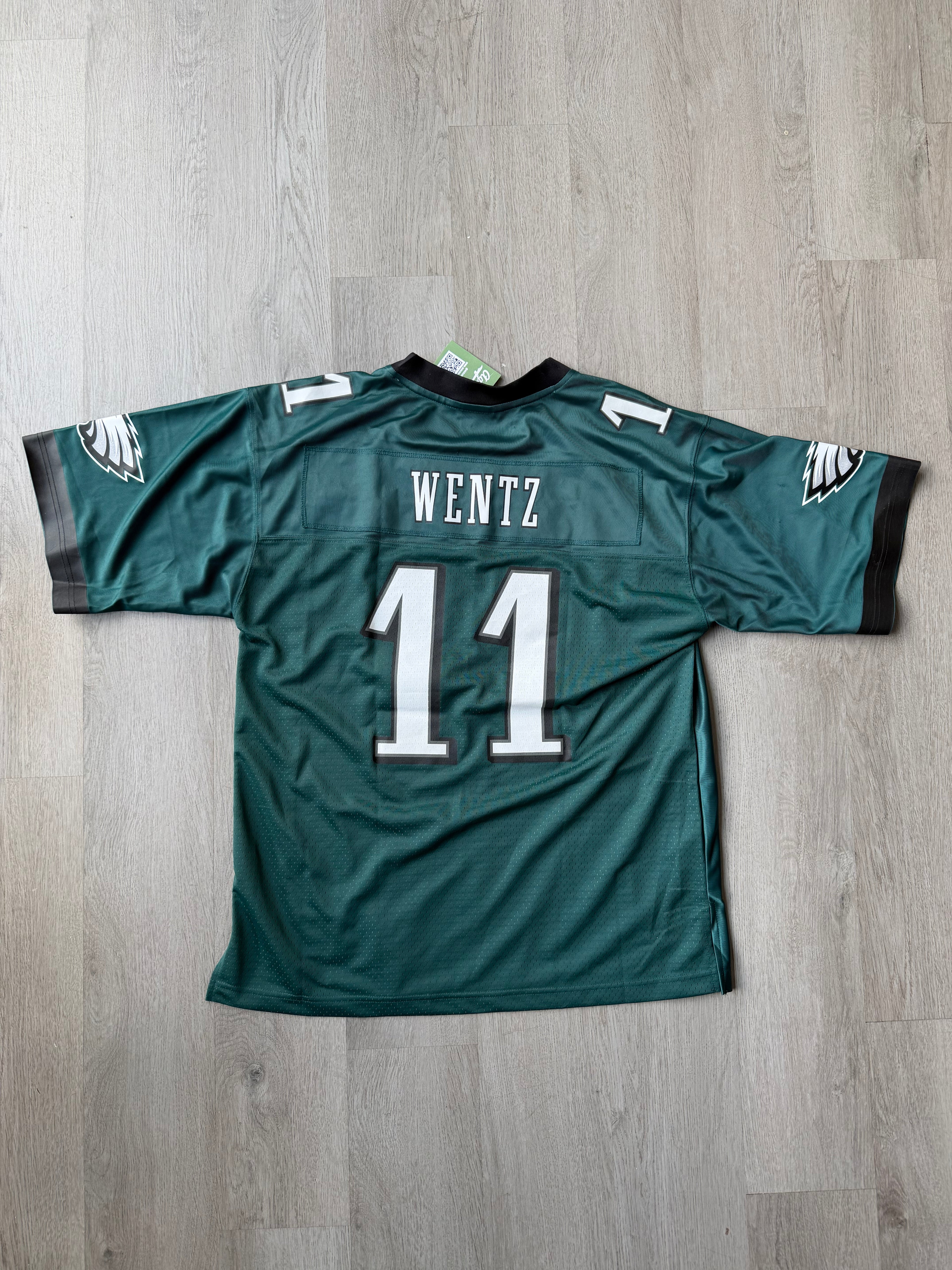 Vintage Philadelphia Eagles Wentz Football Jersey