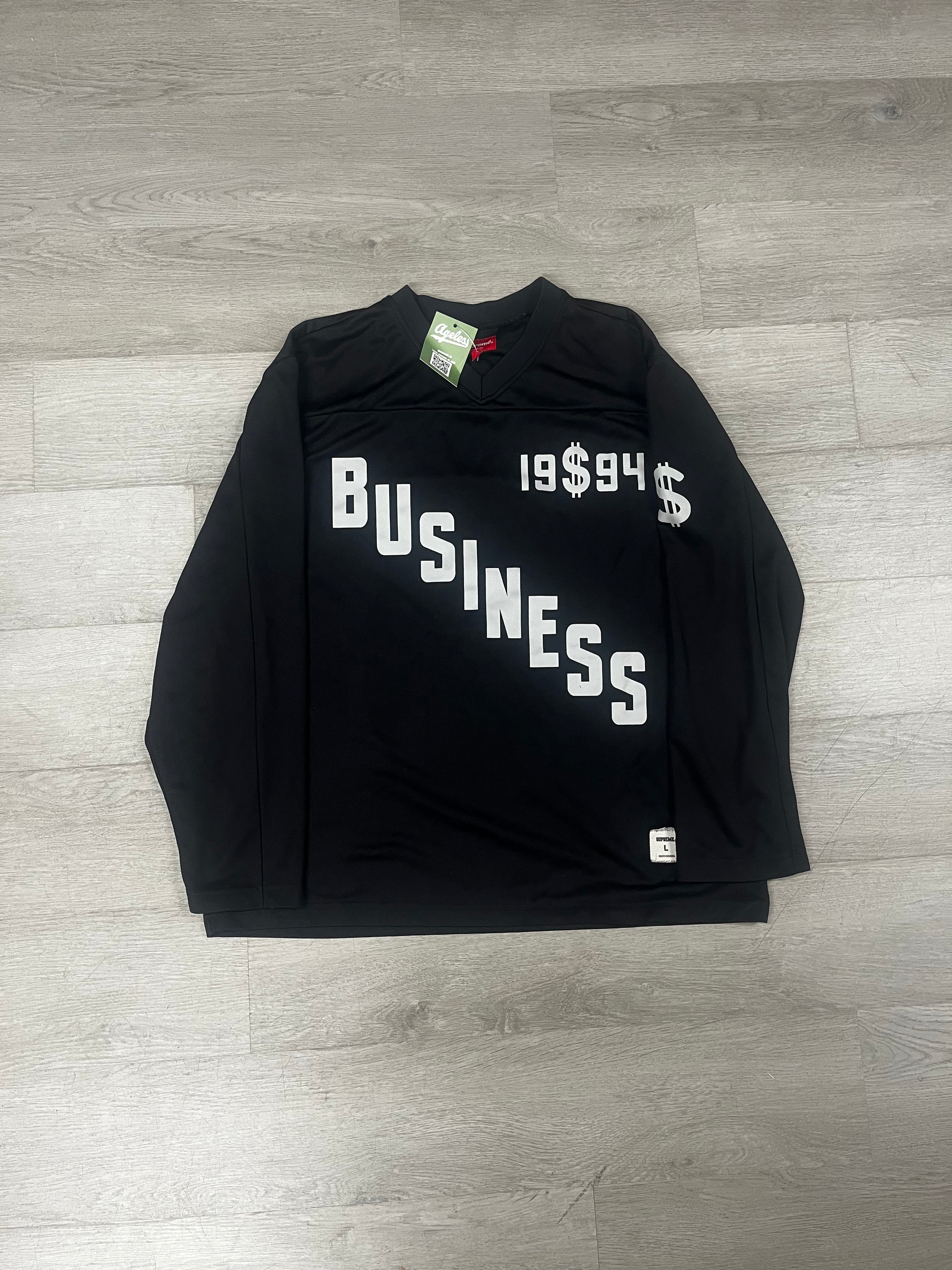 Pre-Owned Supreme Business Hockey Jersey