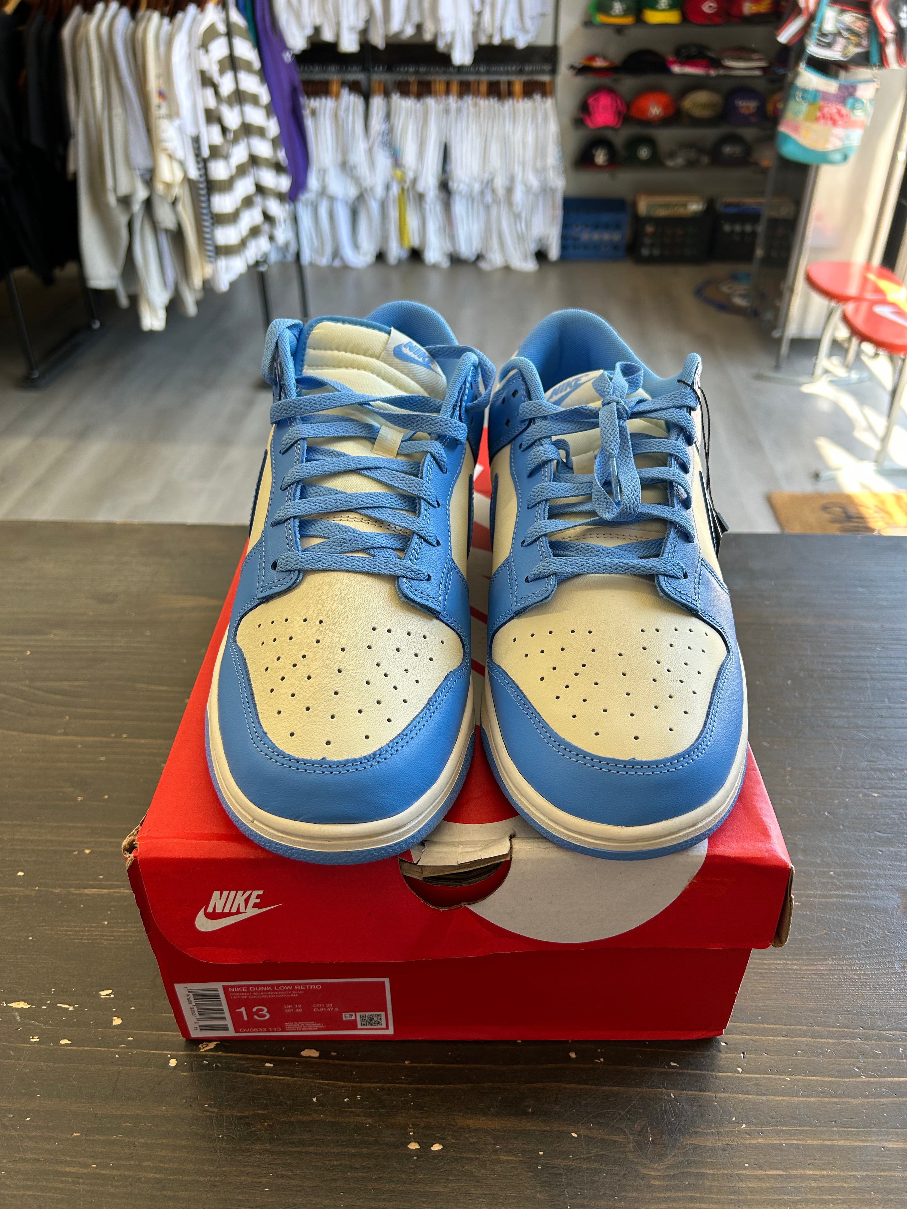 Pre-Owned Nike Dunk Low Retro University Blue