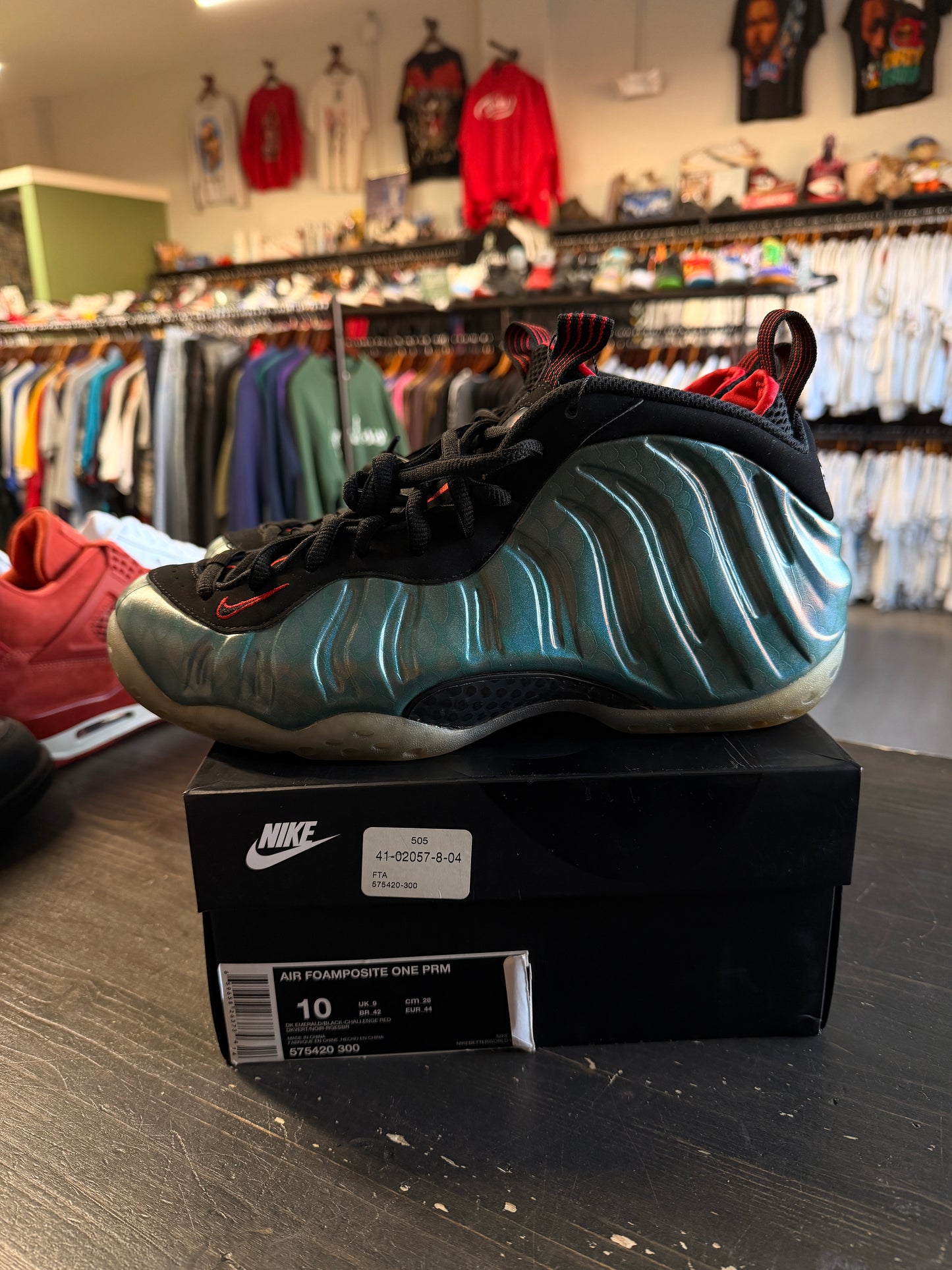 Pre-Owned Nike Air Foamposite One Gone Fishing