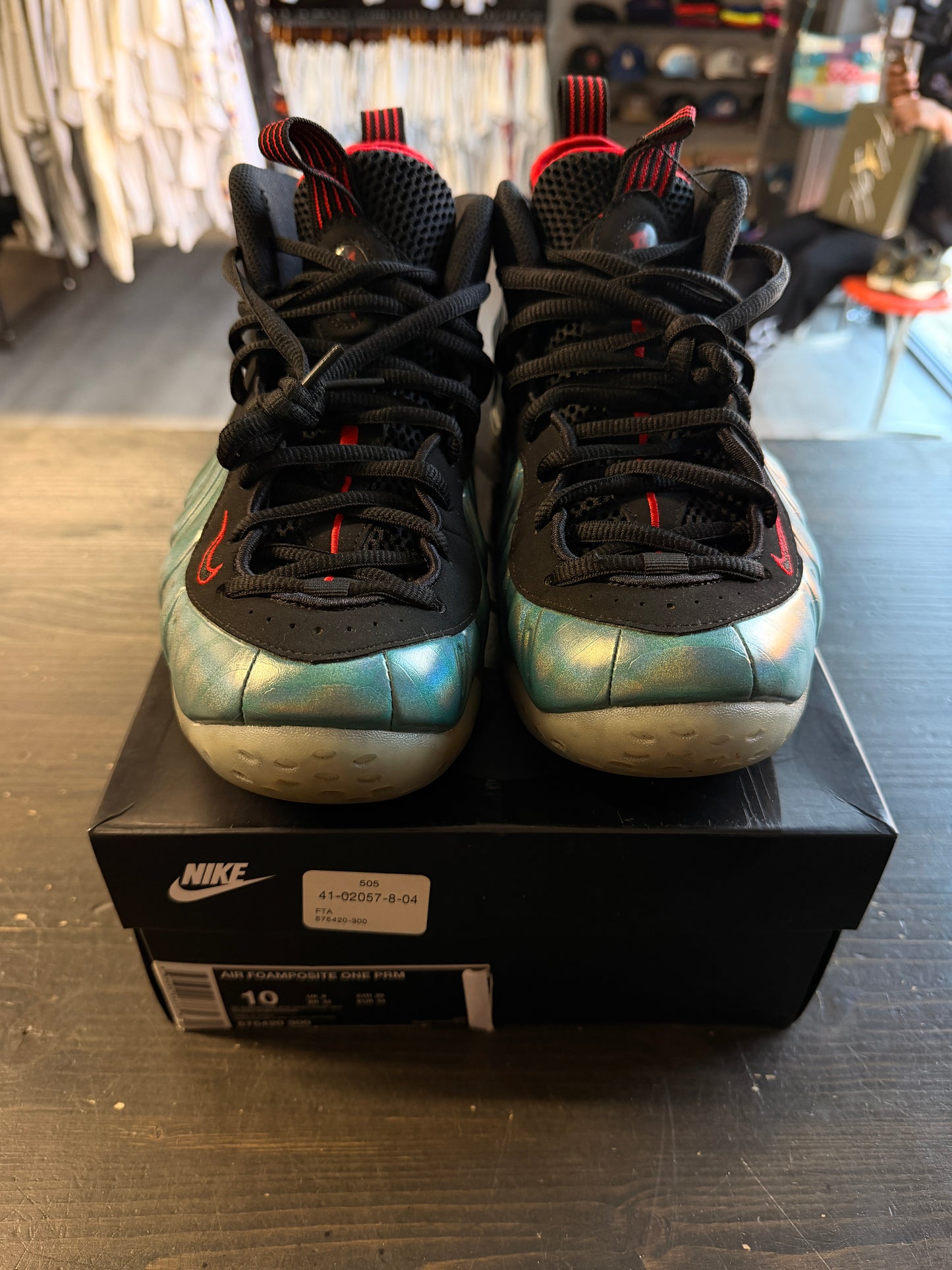 Pre-Owned Nike Air Foamposite One Gone Fishing