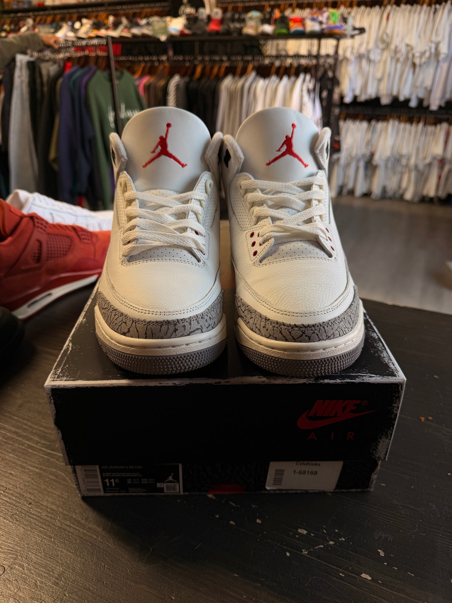Pre-Owned Jordan 3 Retro White Cement Reimagined