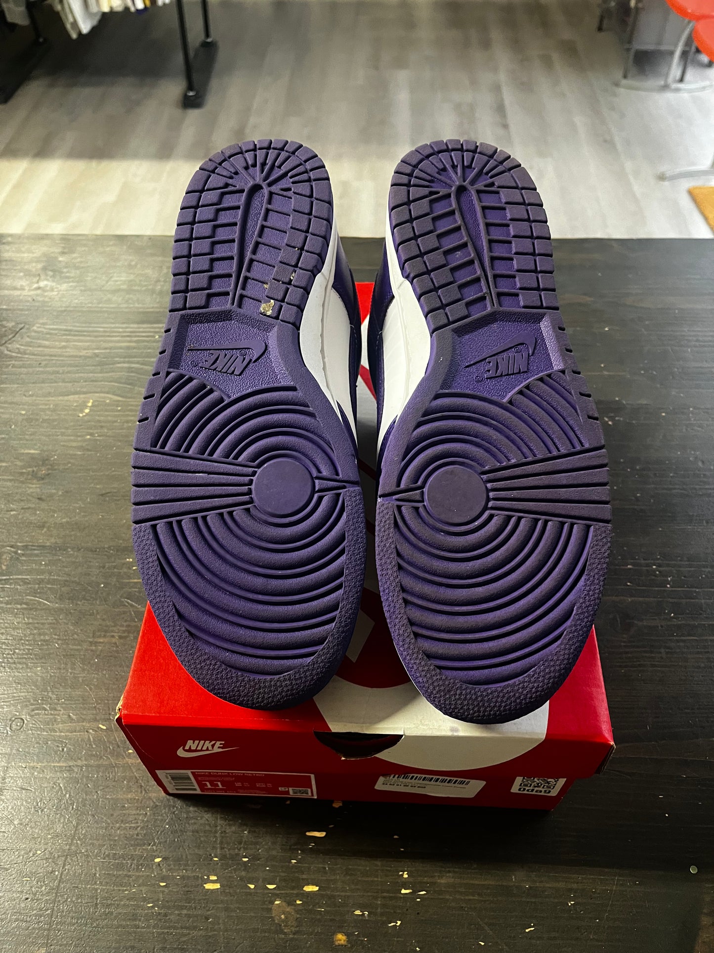 Pre-Owned Nike Dunk Low Championship Court Purple