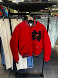 Vintage Red Letterman Jacket