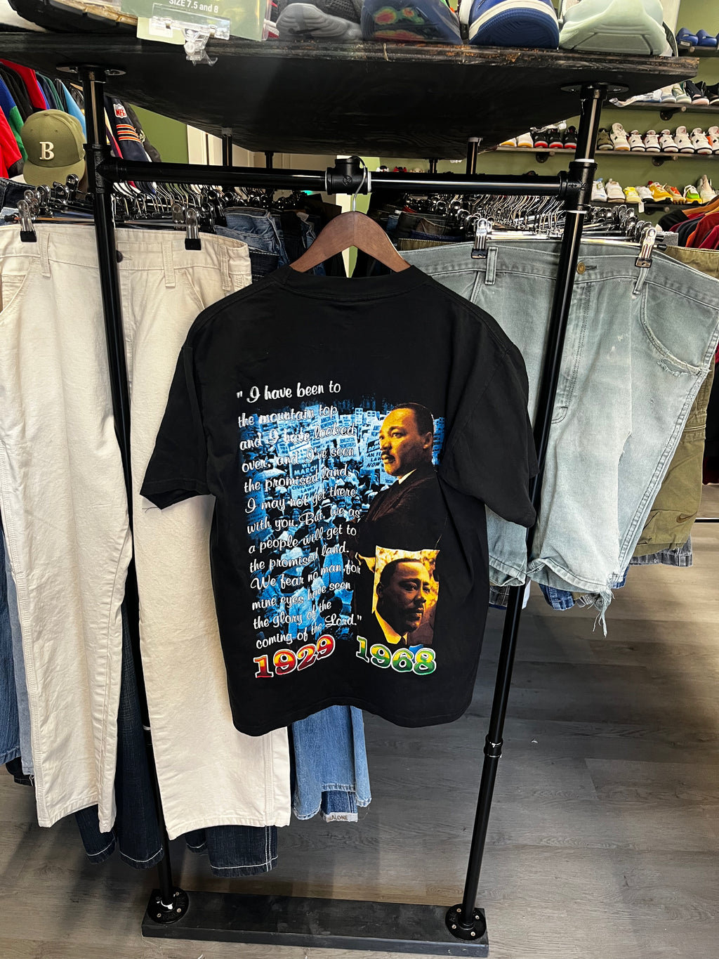 Vintage Martin Luther King JR Rap Tee